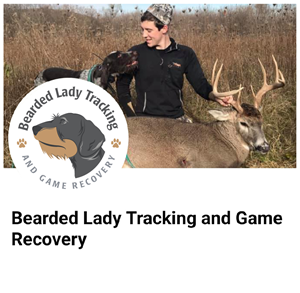 Logo Design by Pauli42 for Bearded Lady Tracking and Game Recovery | Design: #33869418