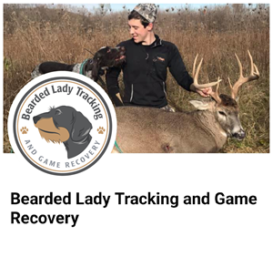 Logo Design by Pauli42 for Bearded Lady Tracking and Game Recovery | Design: #33869432