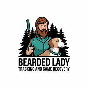 Logo Design by Mir Graphics for Bearded Lady Tracking and Game Recovery | Design: #33818274