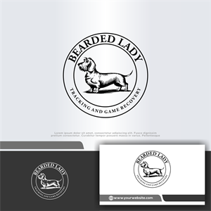 Logo Design by win it for Bearded Lady Tracking and Game Recovery | Design: #33830670