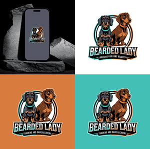 Logo Design by victipedia for Bearded Lady Tracking and Game Recovery | Design: #33850256