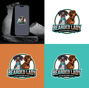 Logo Design by victipedia for Bearded Lady Tracking and Game Recovery | Design: #33865326