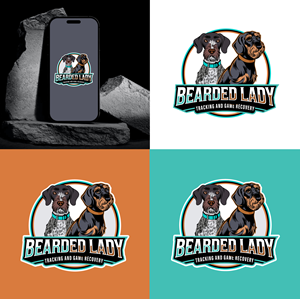 Logo Design by victipedia for Bearded Lady Tracking and Game Recovery | Design: #33877694