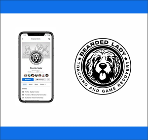 Logo Design by GreendArt for Bearded Lady Tracking and Game Recovery | Design: #33817713