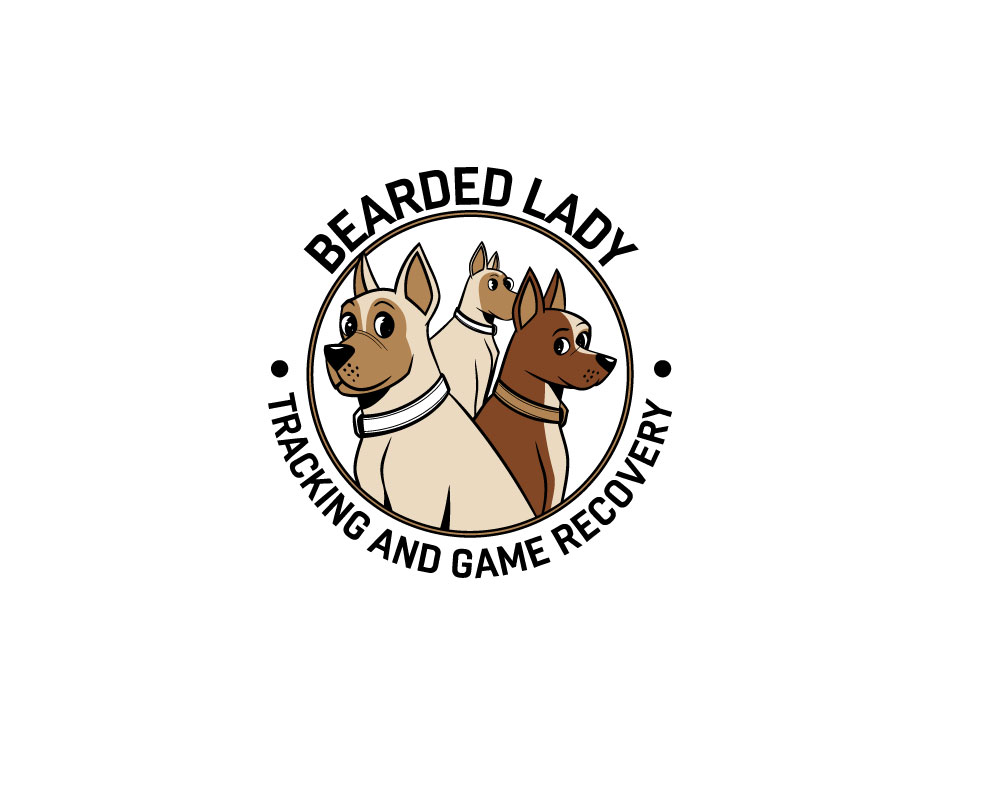 Logo Design by AB design ..... for Bearded Lady Tracking and Game Recovery | Design #33840251