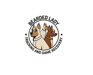 Logo Design by AB design ..... for Bearded Lady Tracking and Game Recovery | Design: #33840251