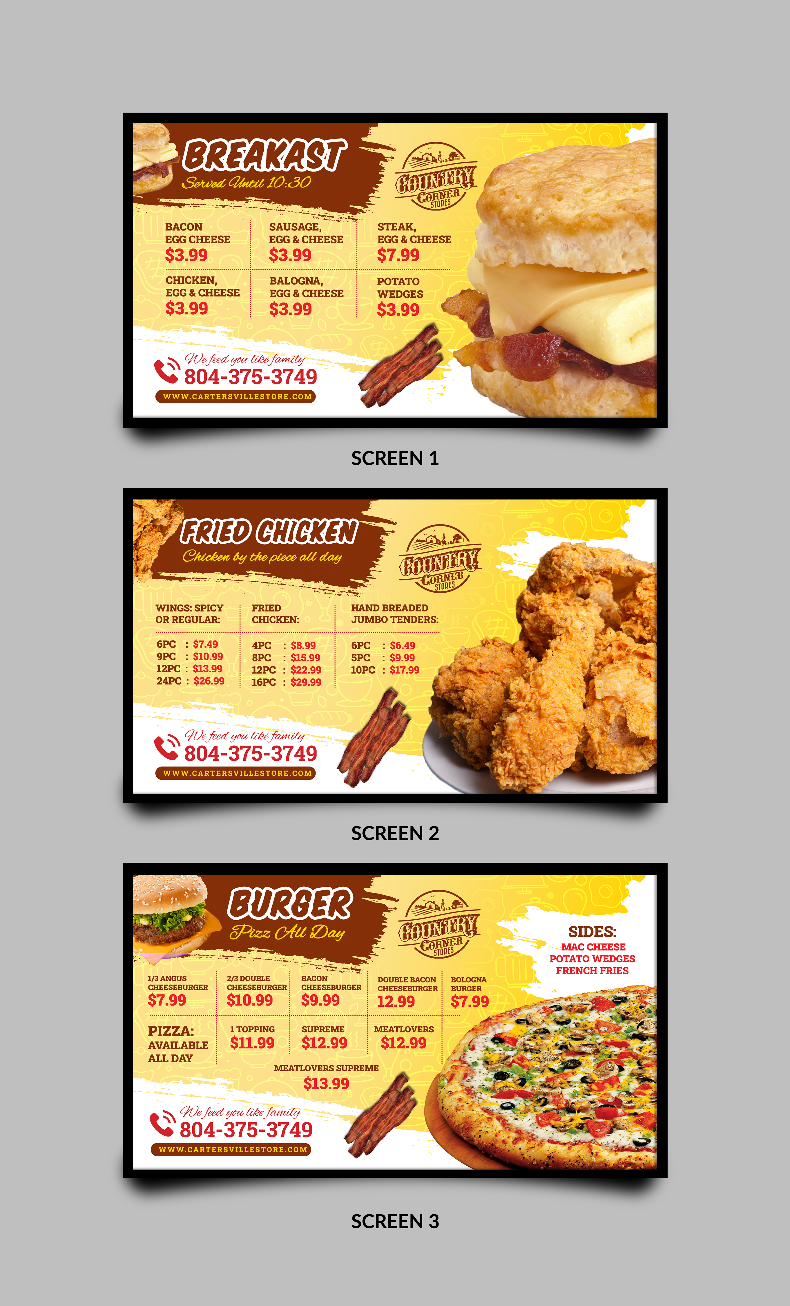 Design de Menu par Sun Moon Graphic Designer pour ce projet | Design #33829065