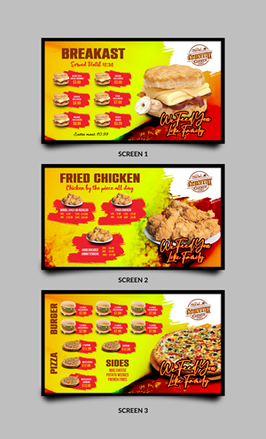 Menu Design by Sun Moon Graphic Designer for this project | Design: #33840376
