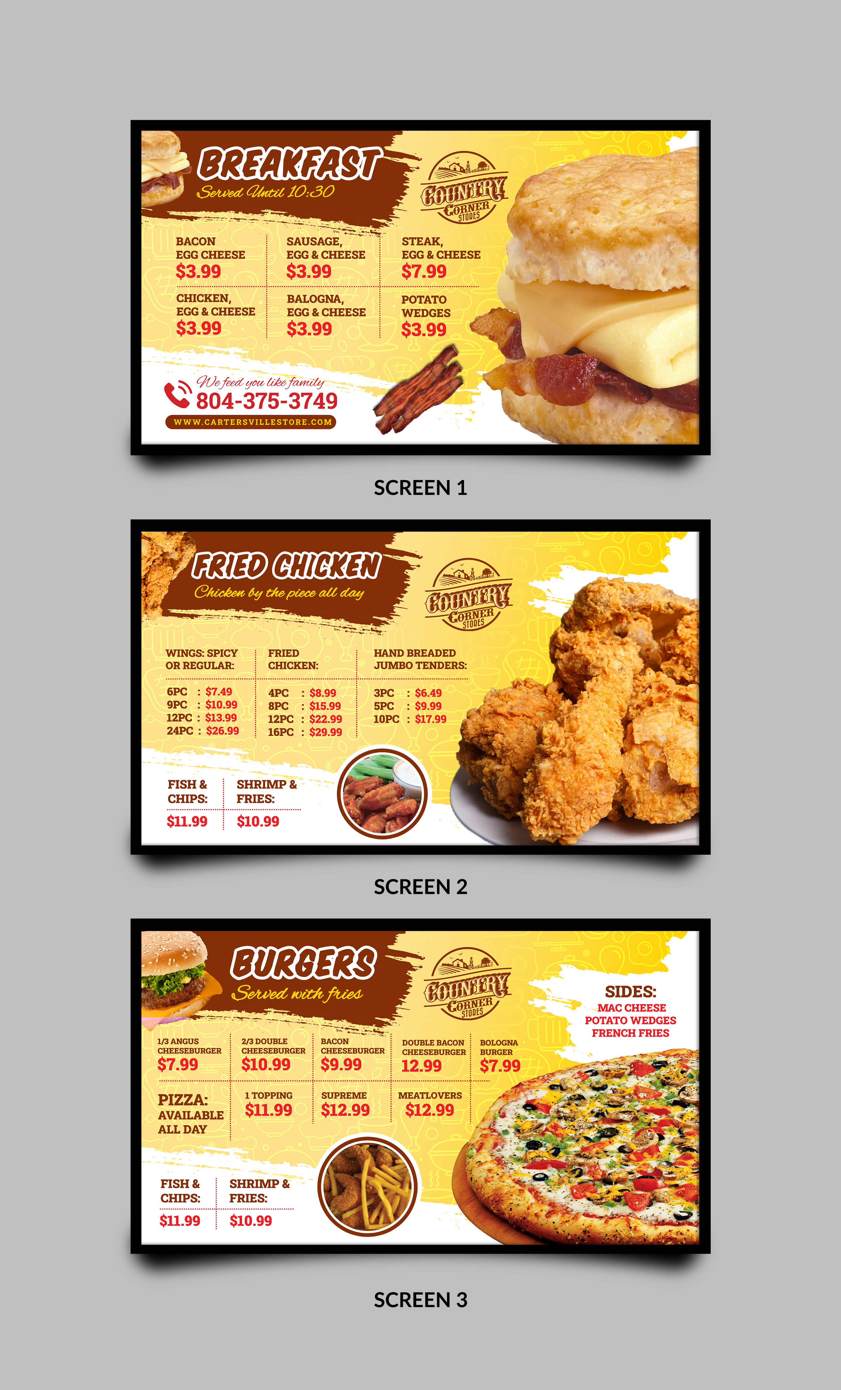 Design de Menu par Sun Moon Graphic Designer pour ce projet | Design #33858139
