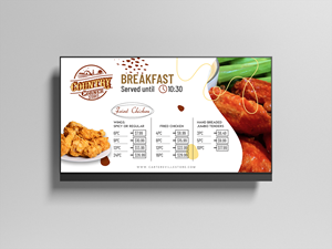 Menu Design by dadaMEDIA for this project | Design: #33865801