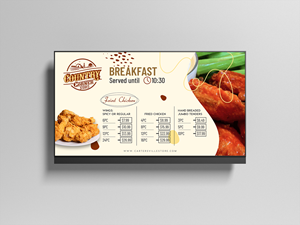 Menu Design by dadaMEDIA for this project | Design: #33865802