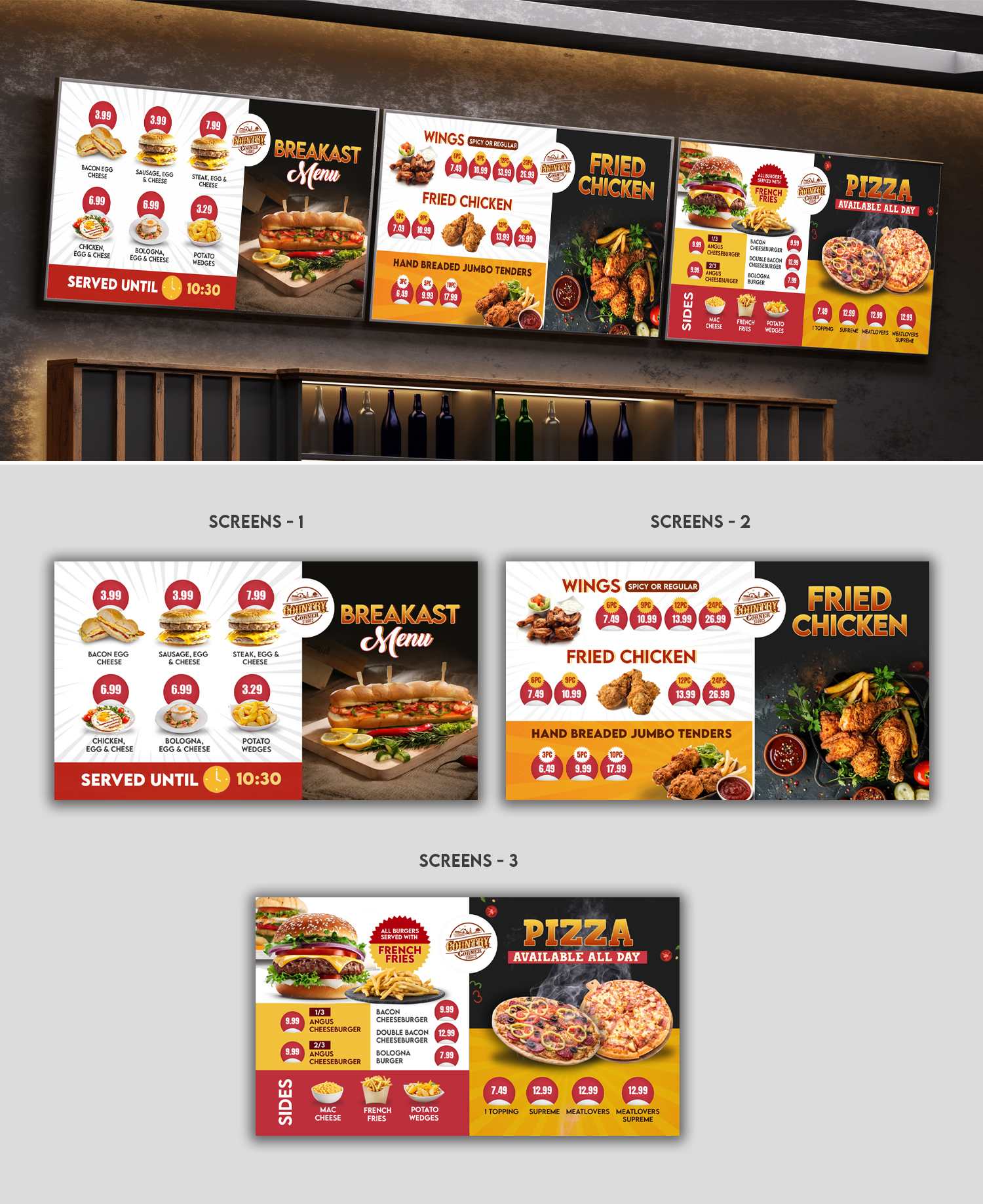 Menu Design by debdesign for this project | Design #33822315