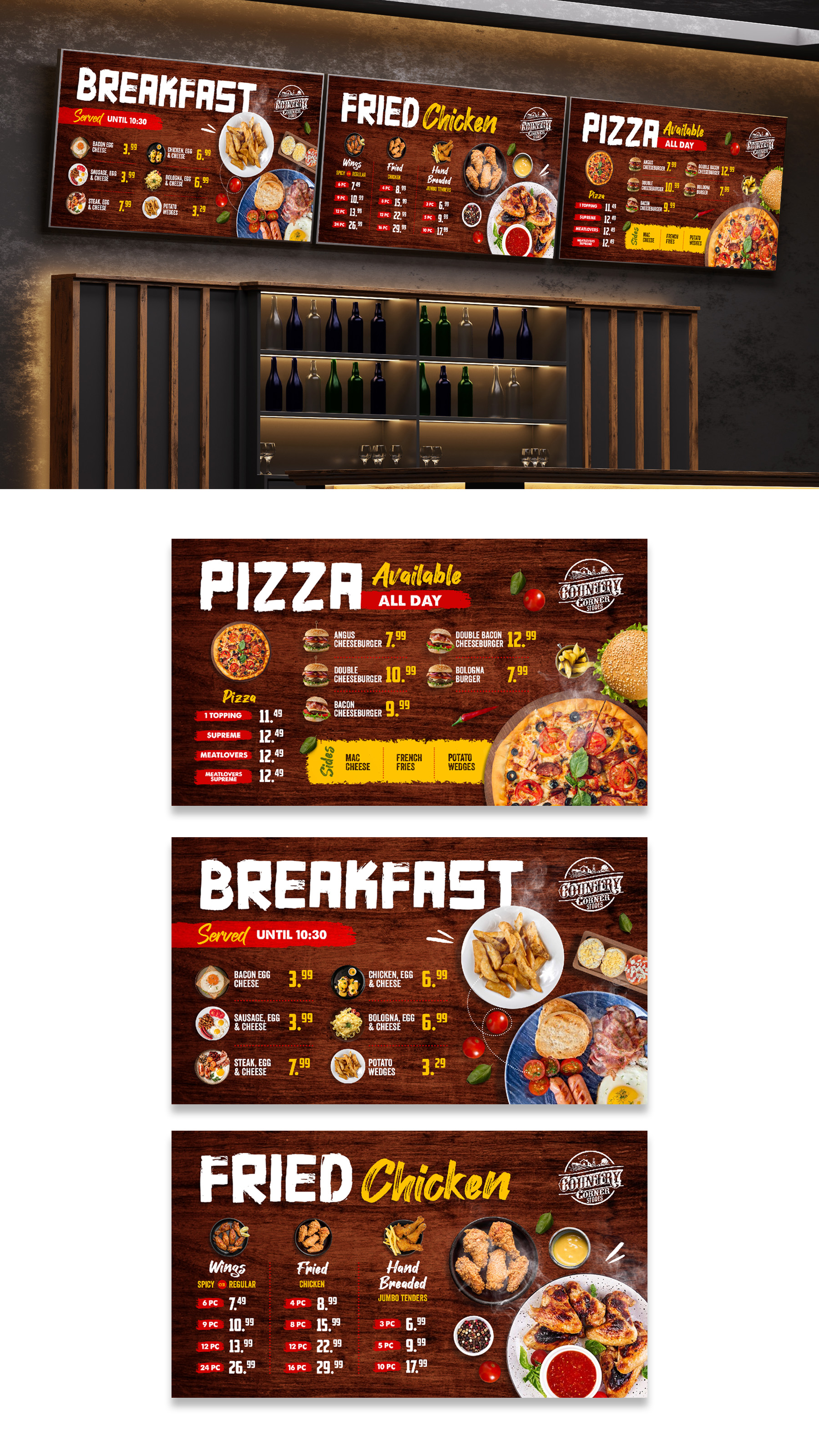 Menu Design by debdesign for this project | Design #33823092