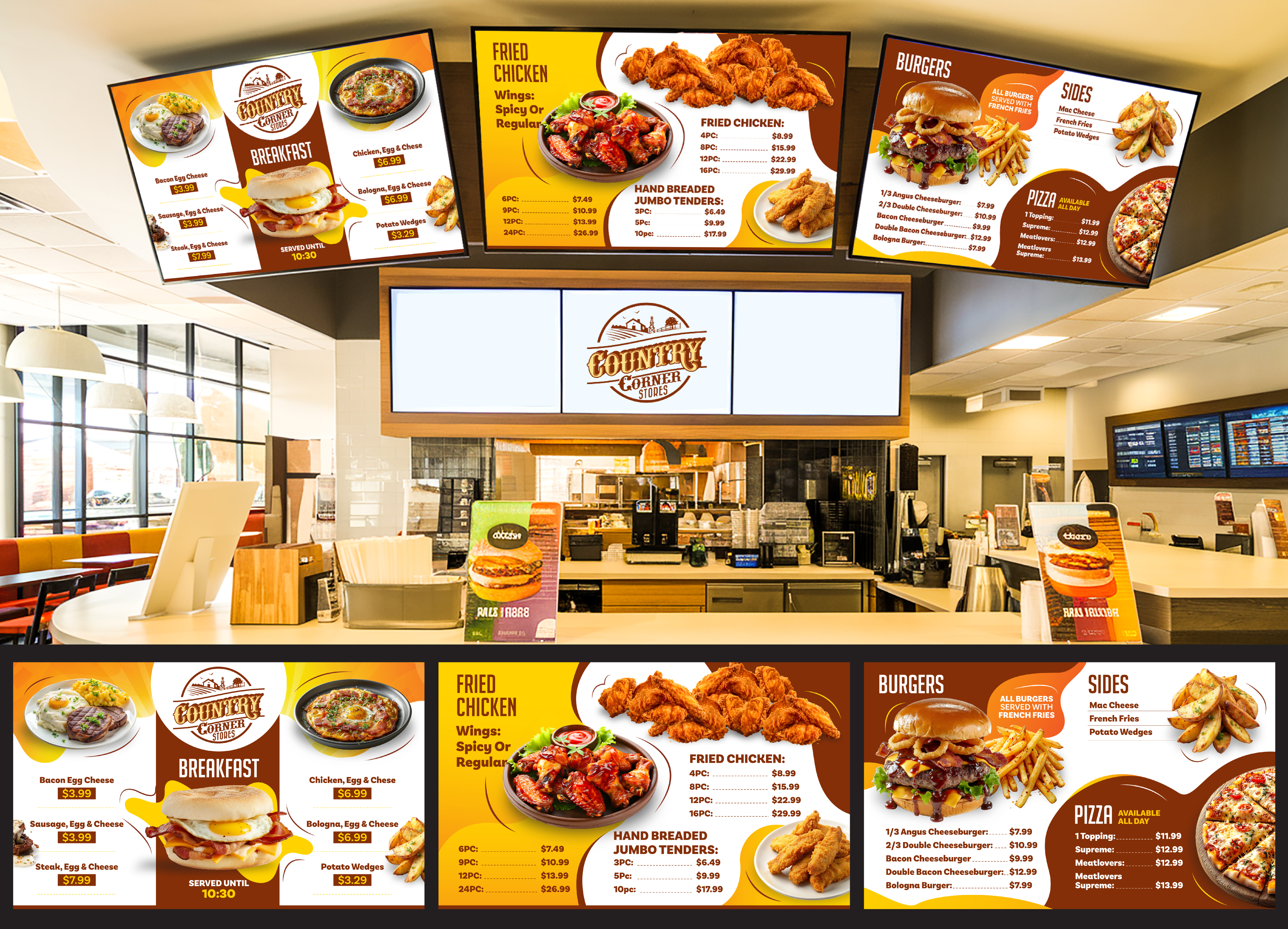 Menu Design by Impressive Designs for this project | Design #33861825
