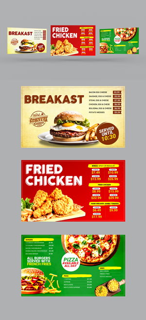 Menu Design by vcreatived for this project | Design: #33841819