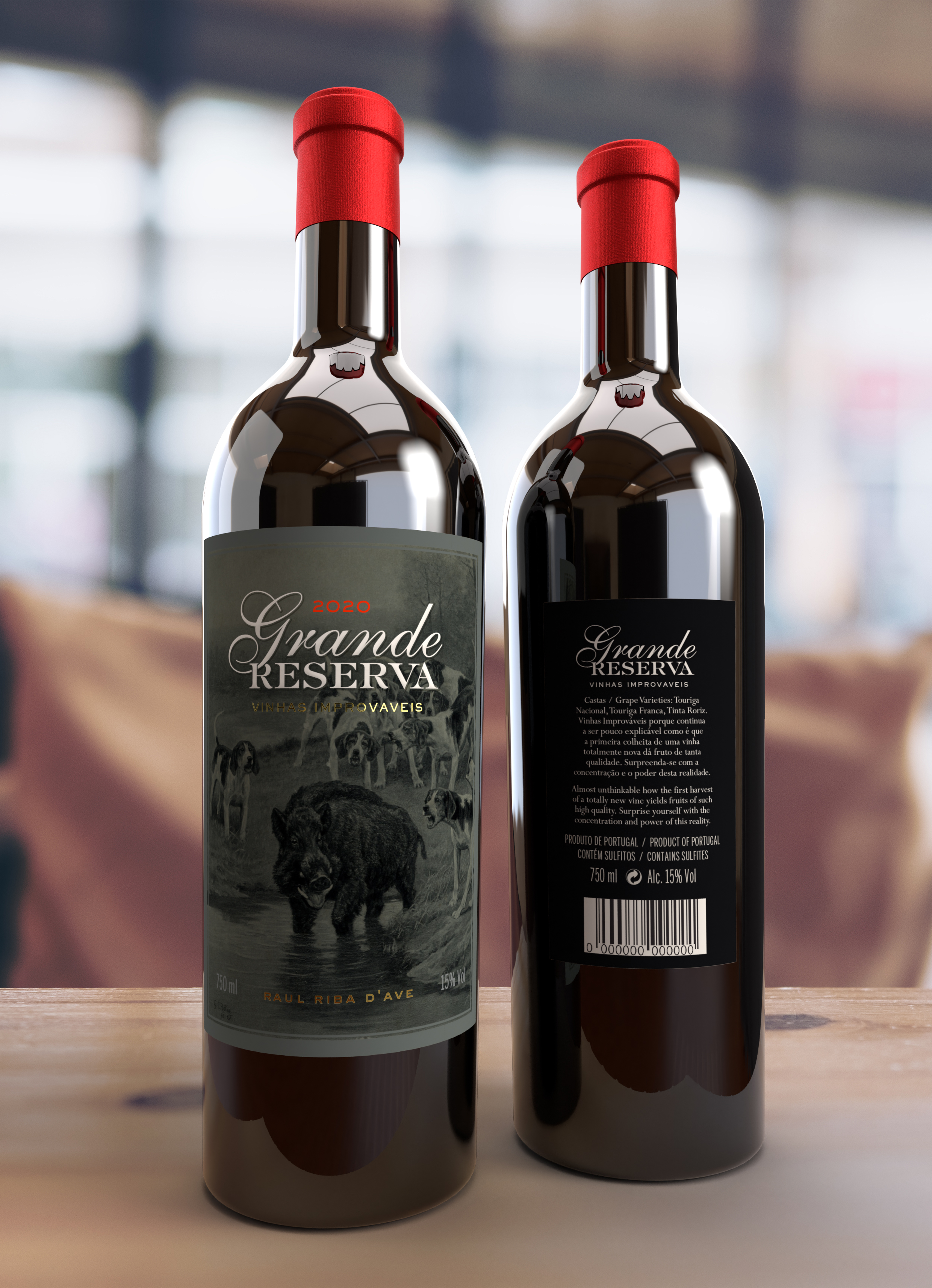 Design Étiquette par bdk1976 pour Raul Ferreira de Riba de Ave Vinhos, Lda | Design #33822837