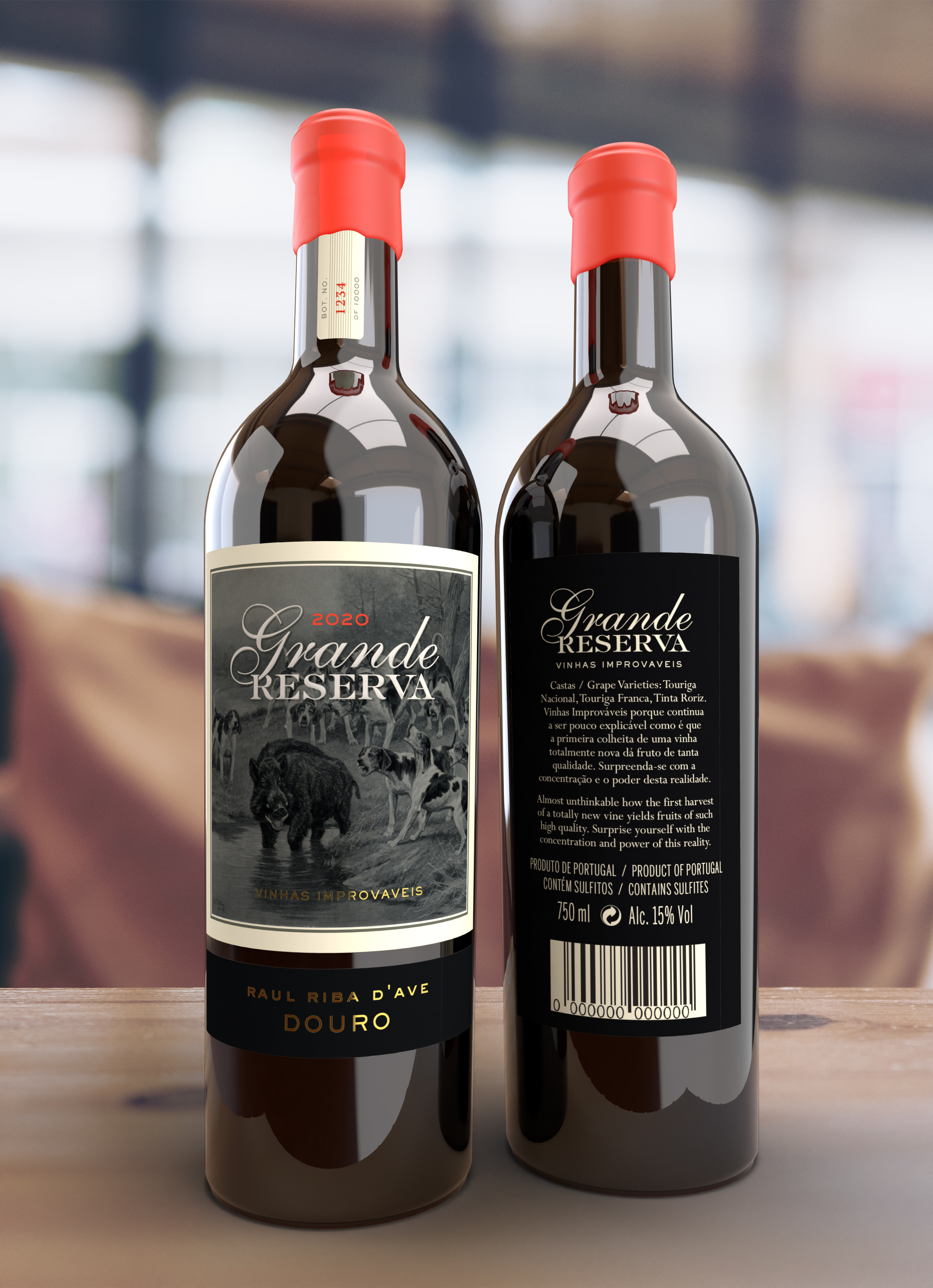 Design Étiquette par bdk1976 pour Raul Ferreira de Riba de Ave Vinhos, Lda | Design #33842027