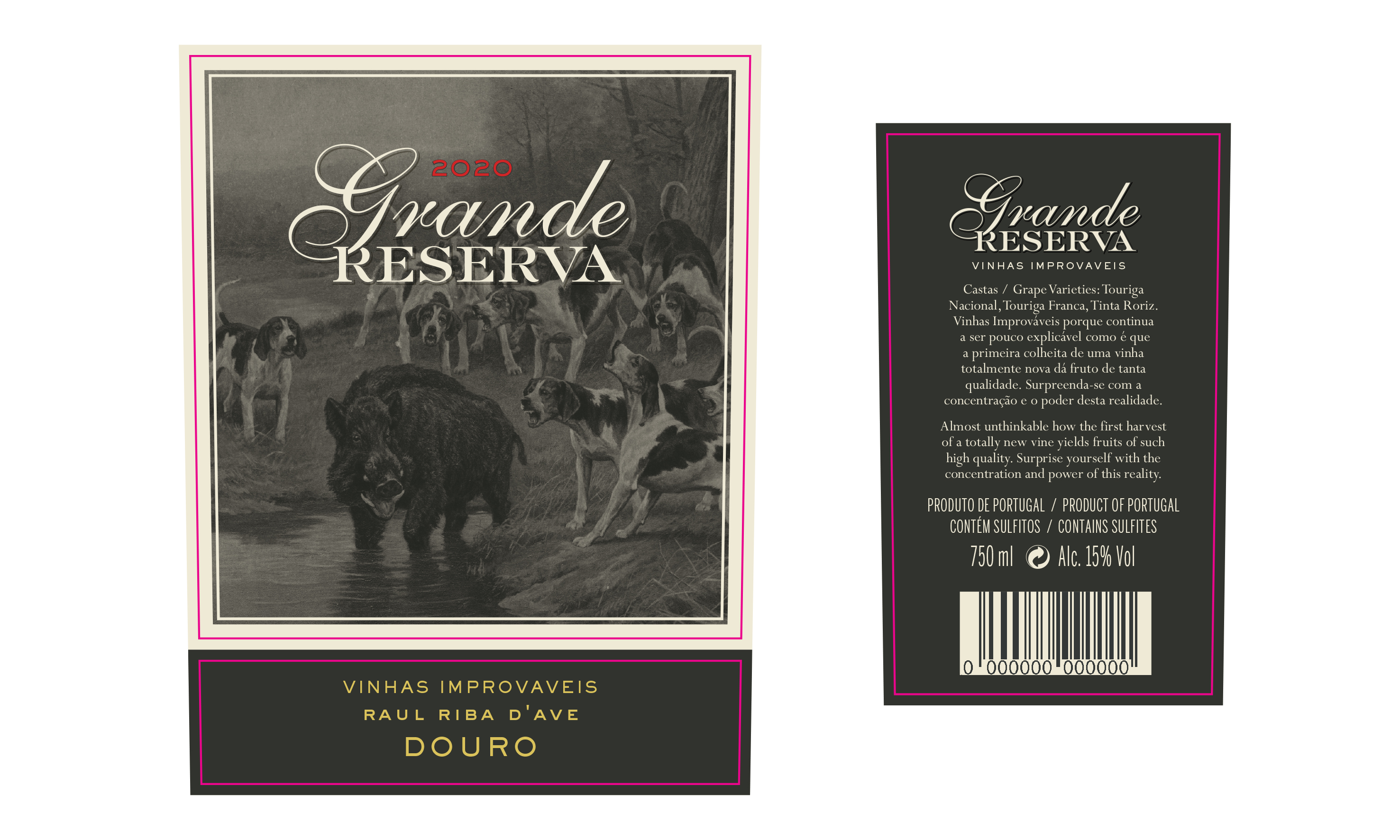 Design Étiquette par bdk1976 pour Raul Ferreira de Riba de Ave Vinhos, Lda | Design #33855924