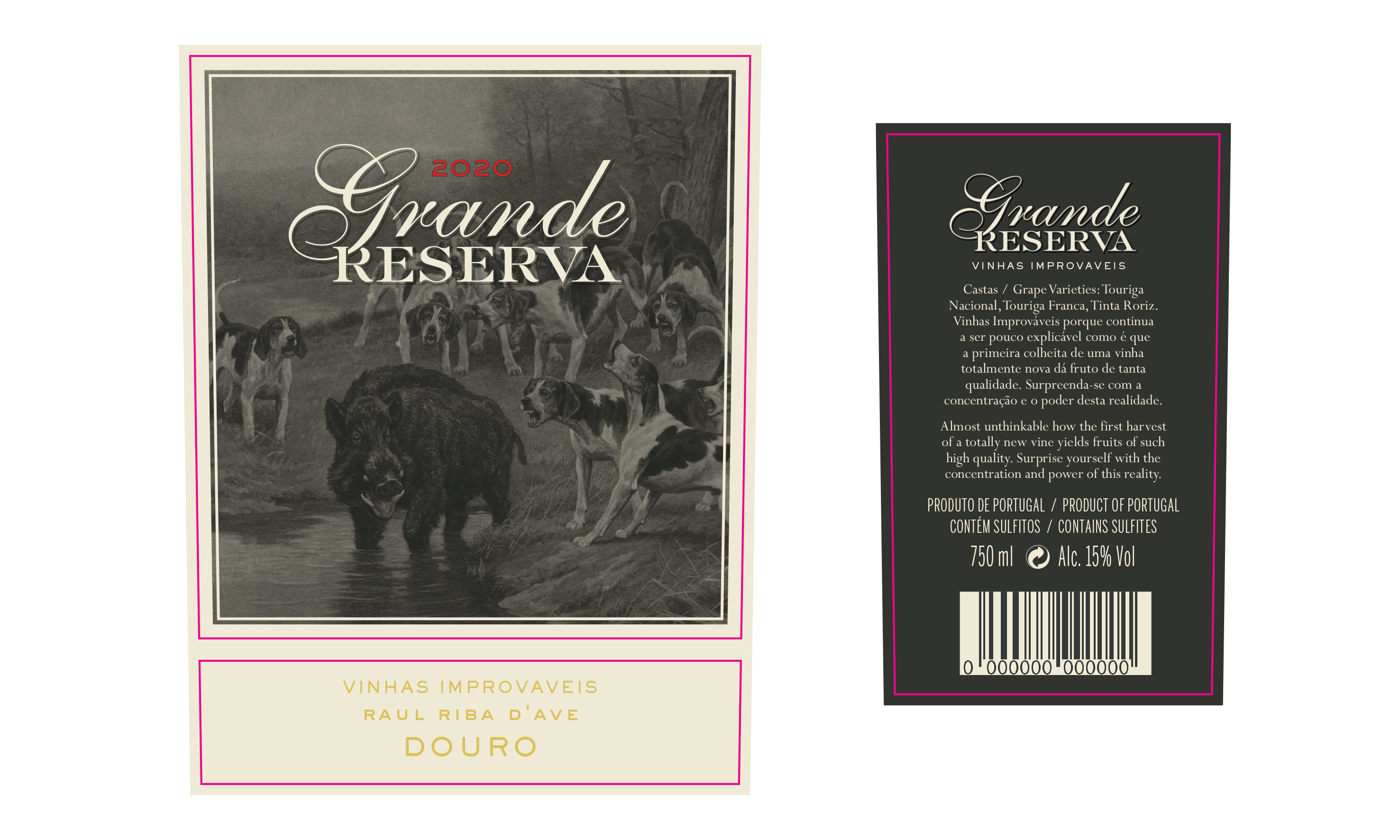 Etikett-Design von bdk1976 für Raul Ferreira de Riba de Ave Vinhos, Lda | Design #33855928