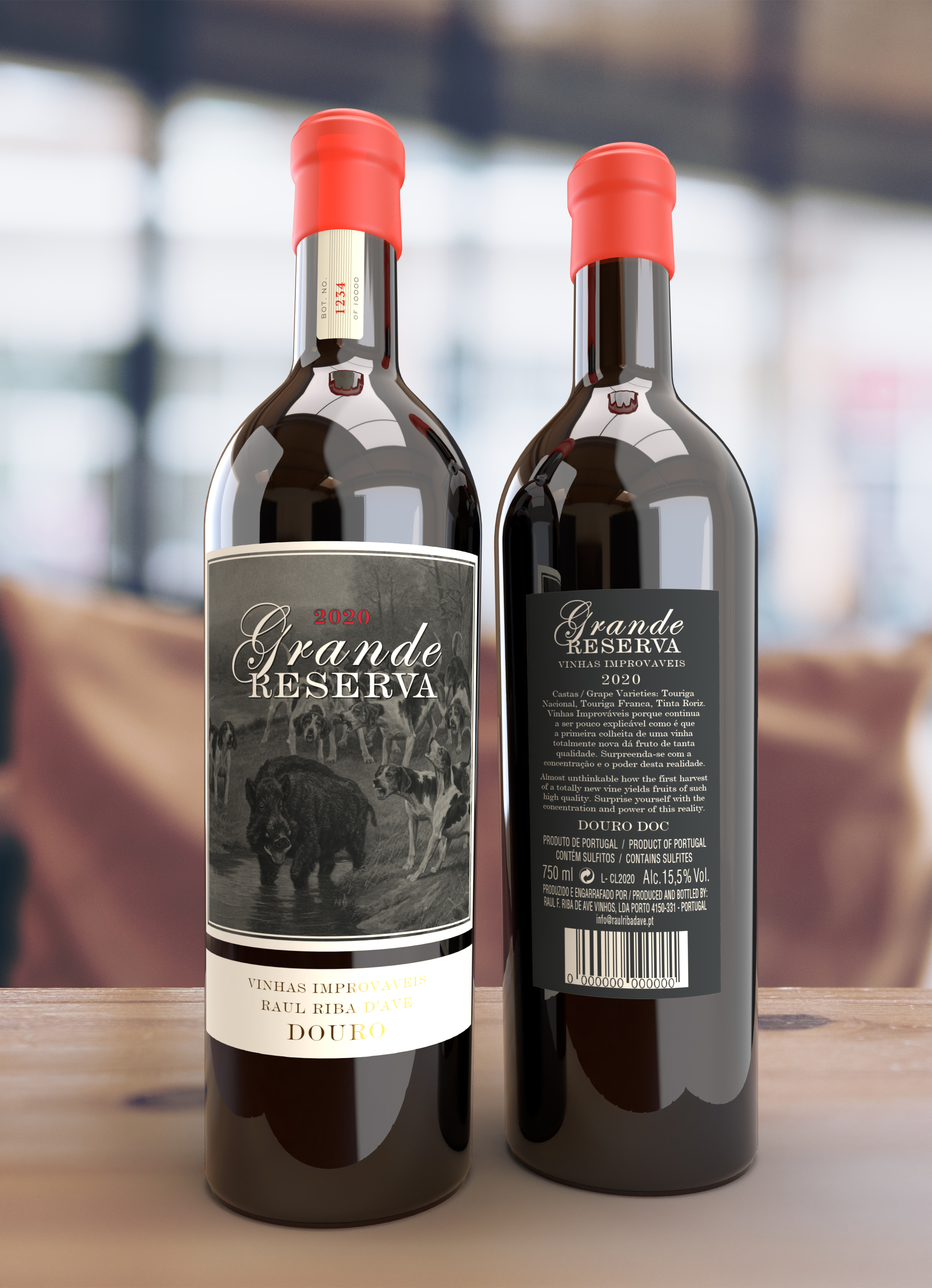 Design Étiquette par bdk1976 pour Raul Ferreira de Riba de Ave Vinhos, Lda | Design #33935684