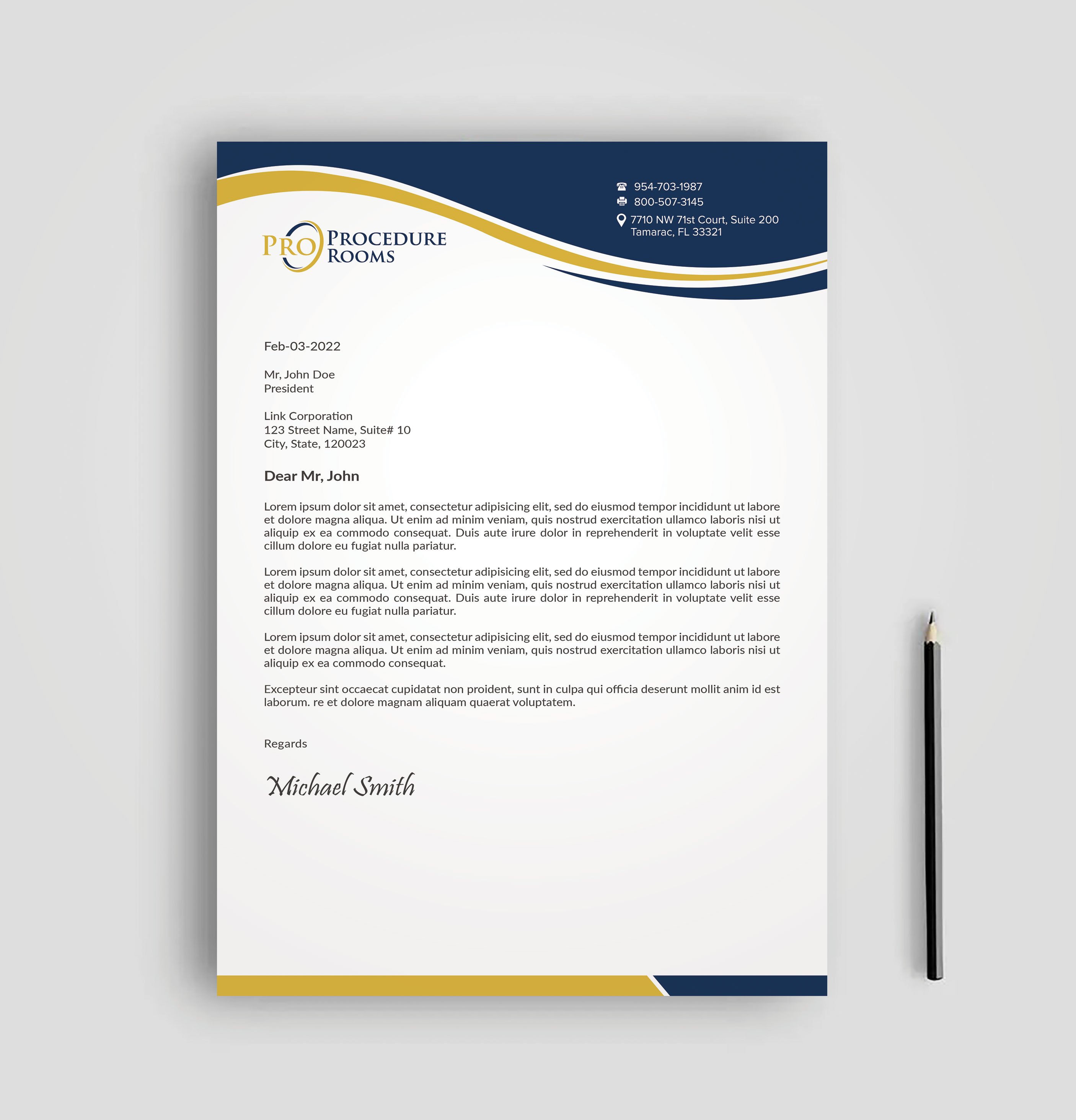 Letterhead Design by sadikul islam for this project | Design #33820818