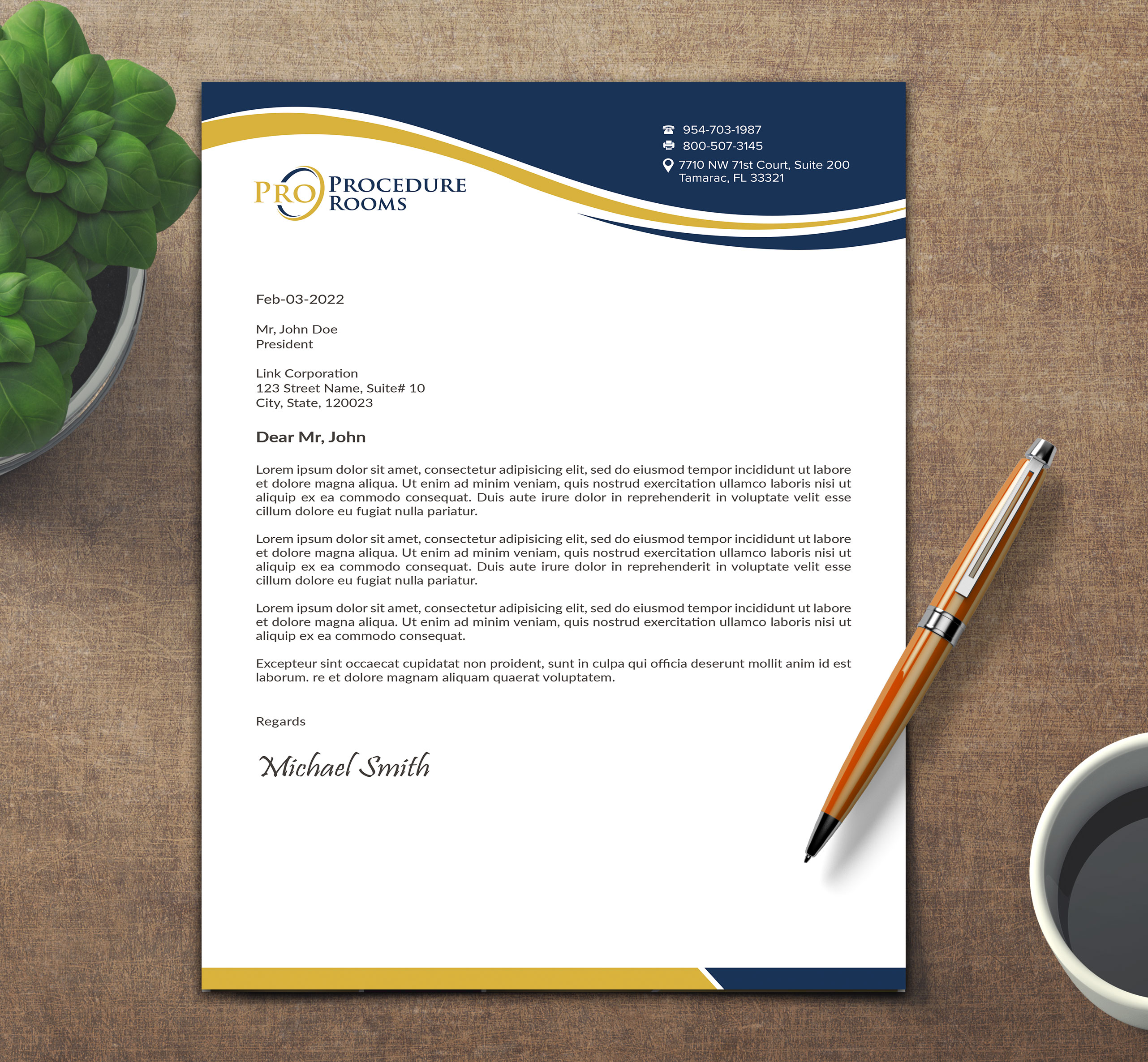 Letterhead Design by sadikul islam for this project | Design #33820819