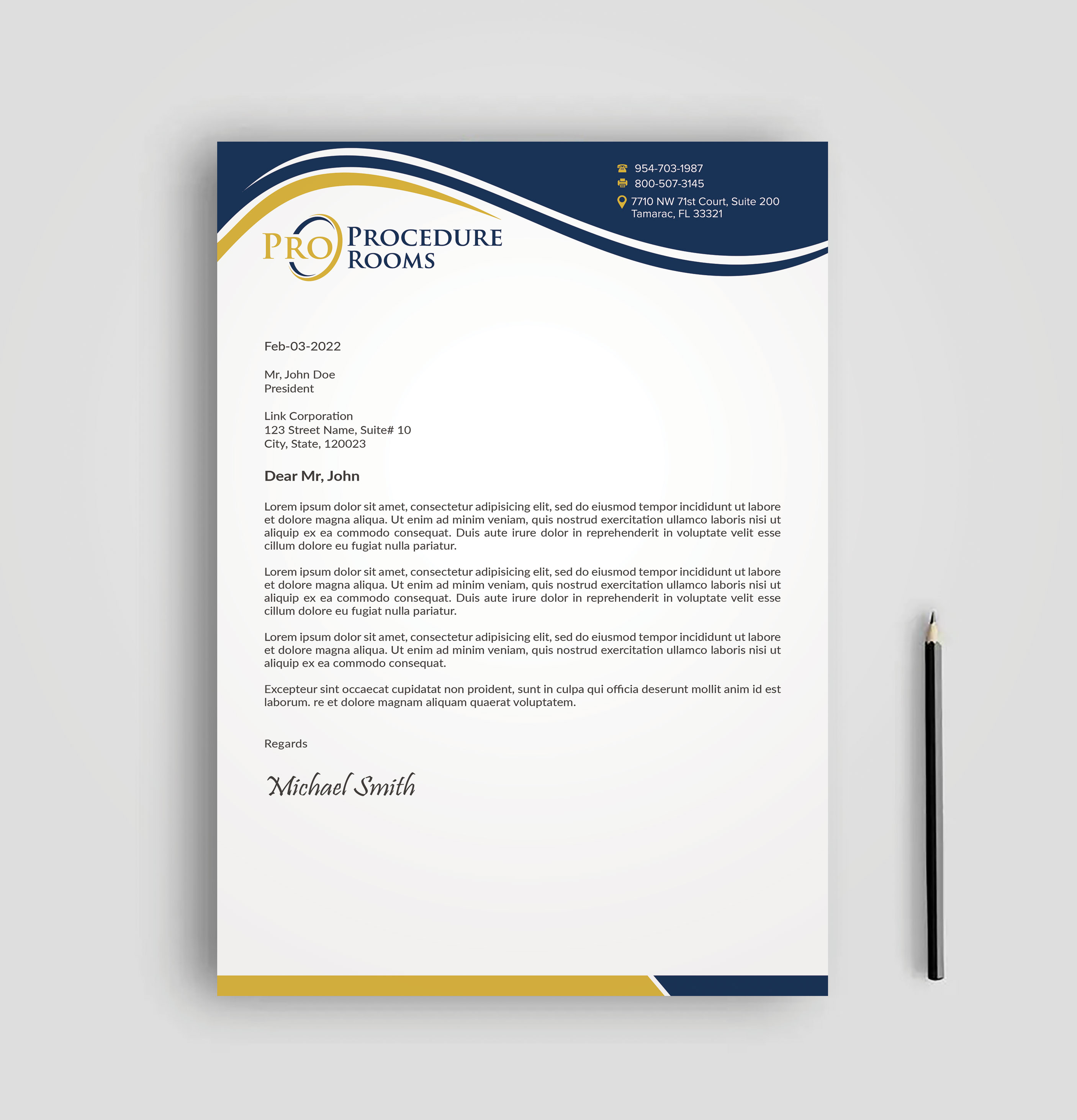 Letterhead Design by sadikul islam for this project | Design #33821812