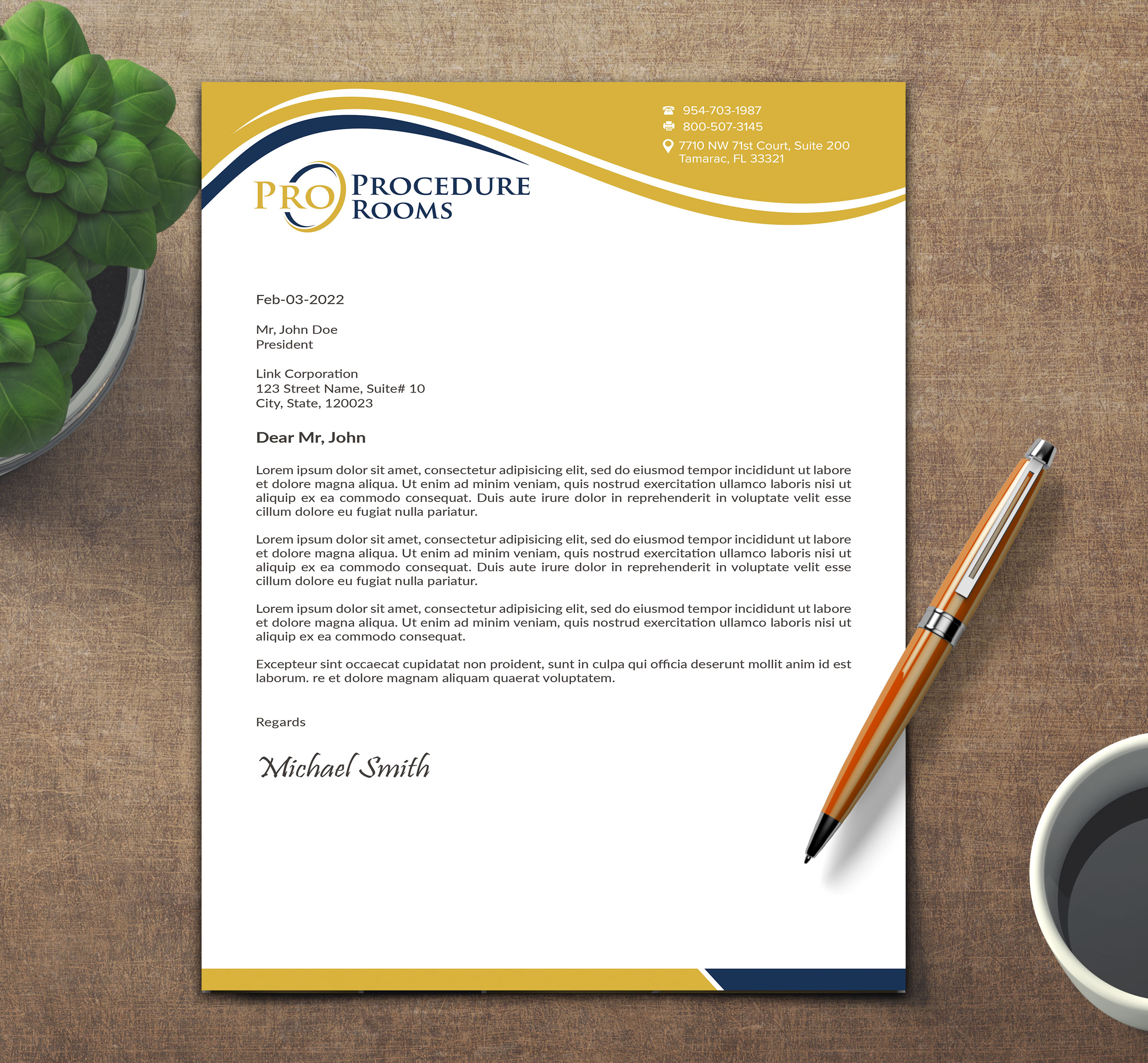 Letterhead Design by sadikul islam for this project | Design #33821820