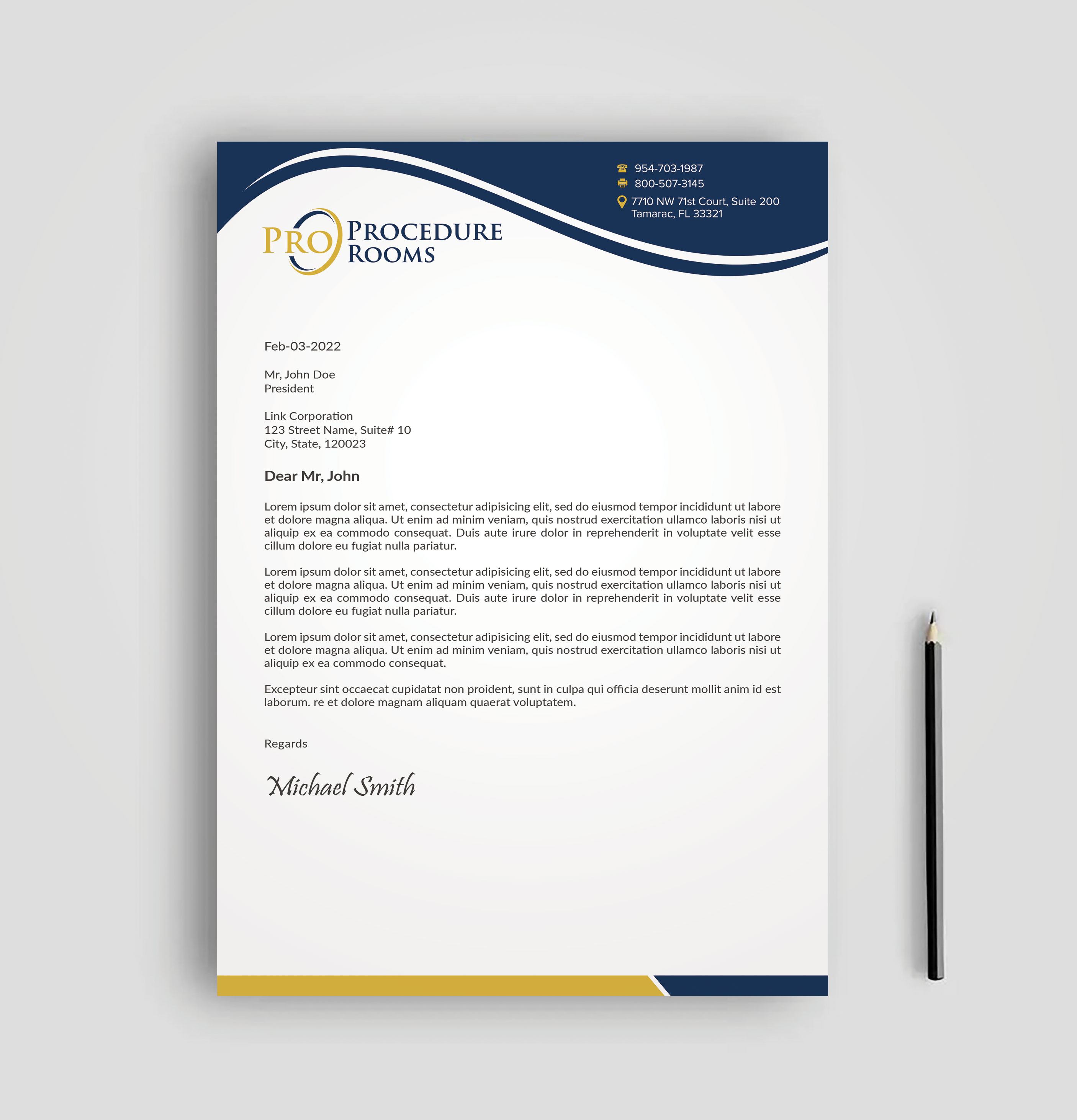 Letterhead Design by sadikul islam for this project | Design #33821821
