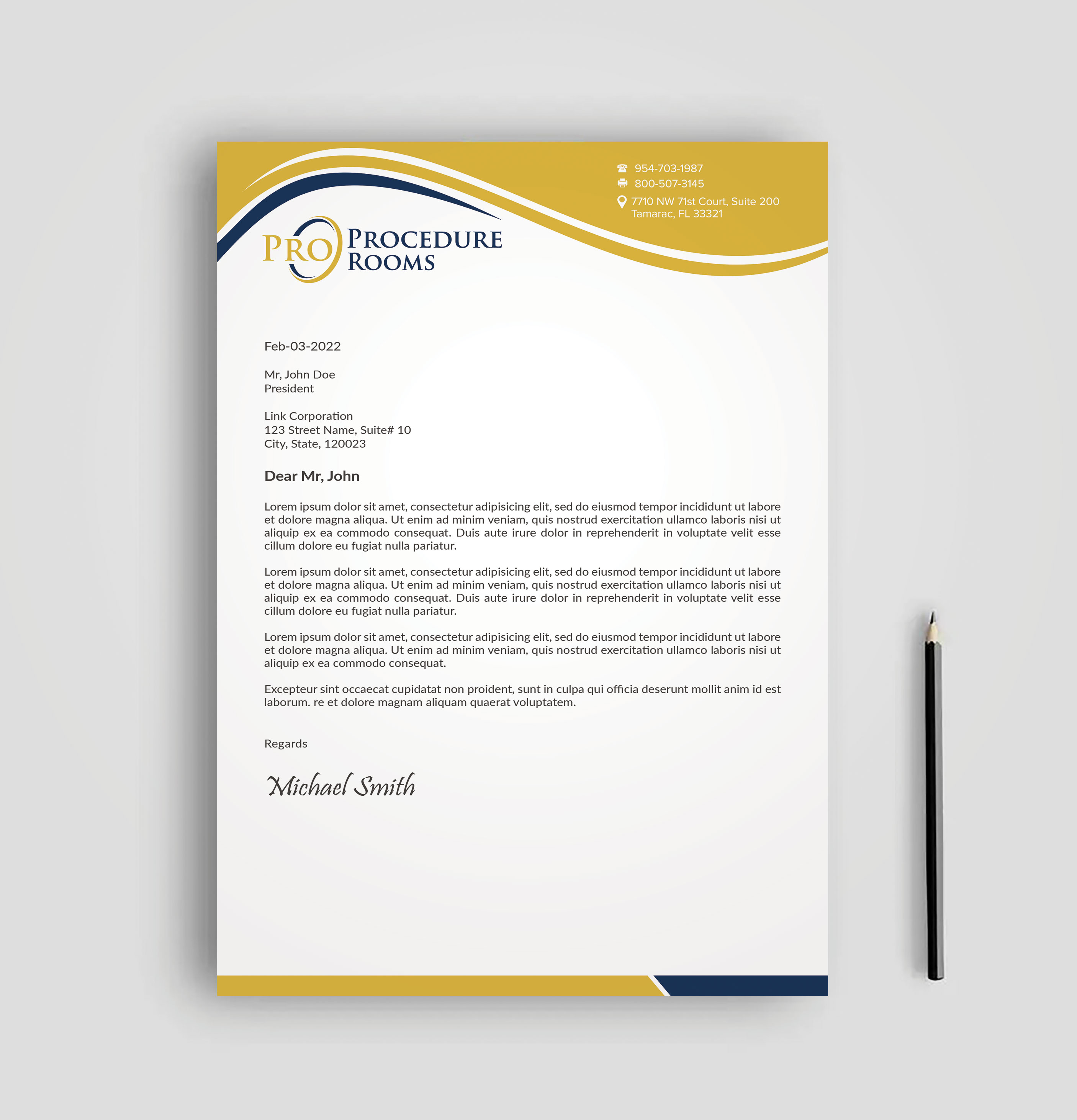 Letterhead Design by sadikul islam for this project | Design #33821822