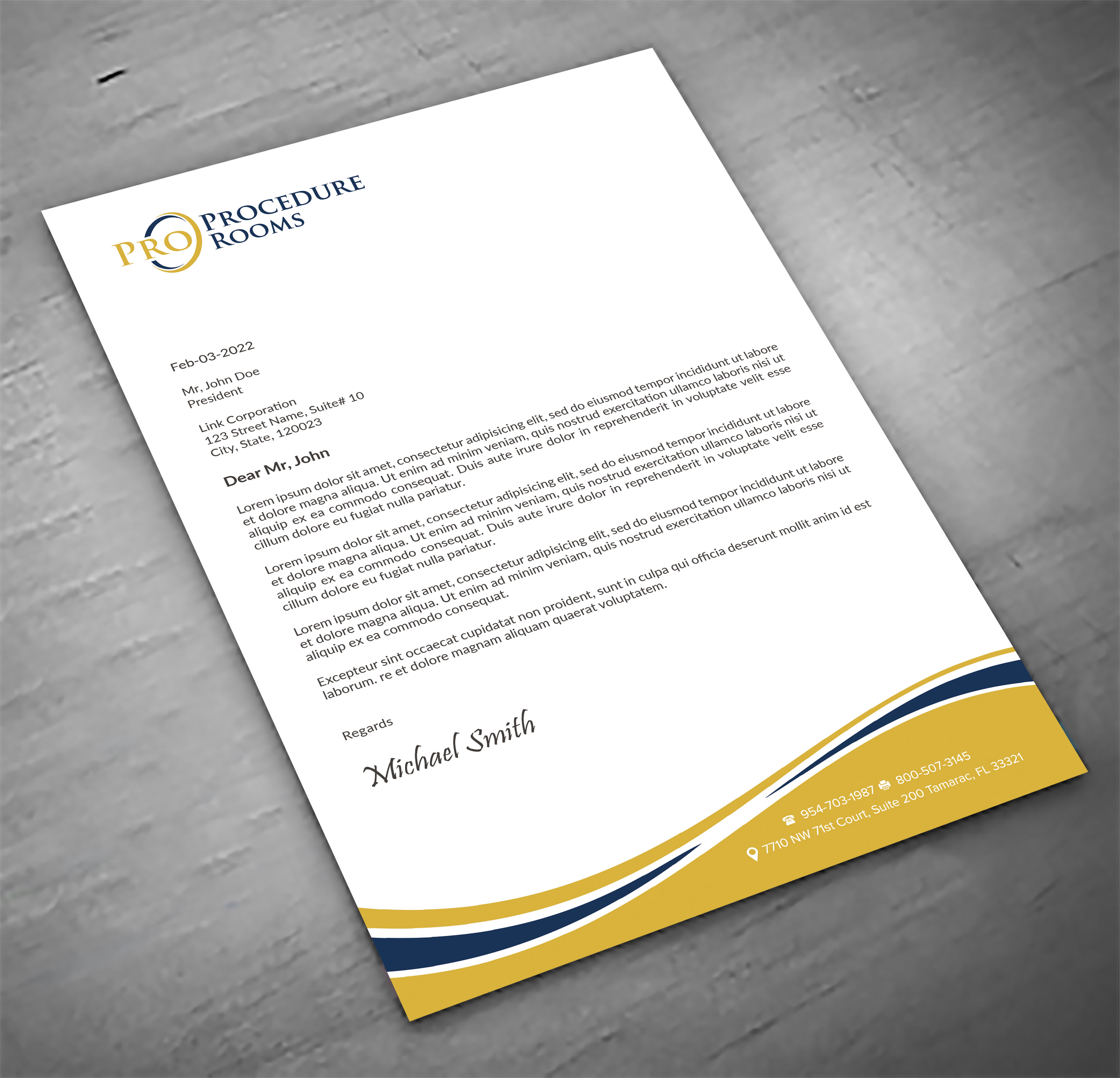 Letterhead Design by sadikul islam for this project | Design #33821963