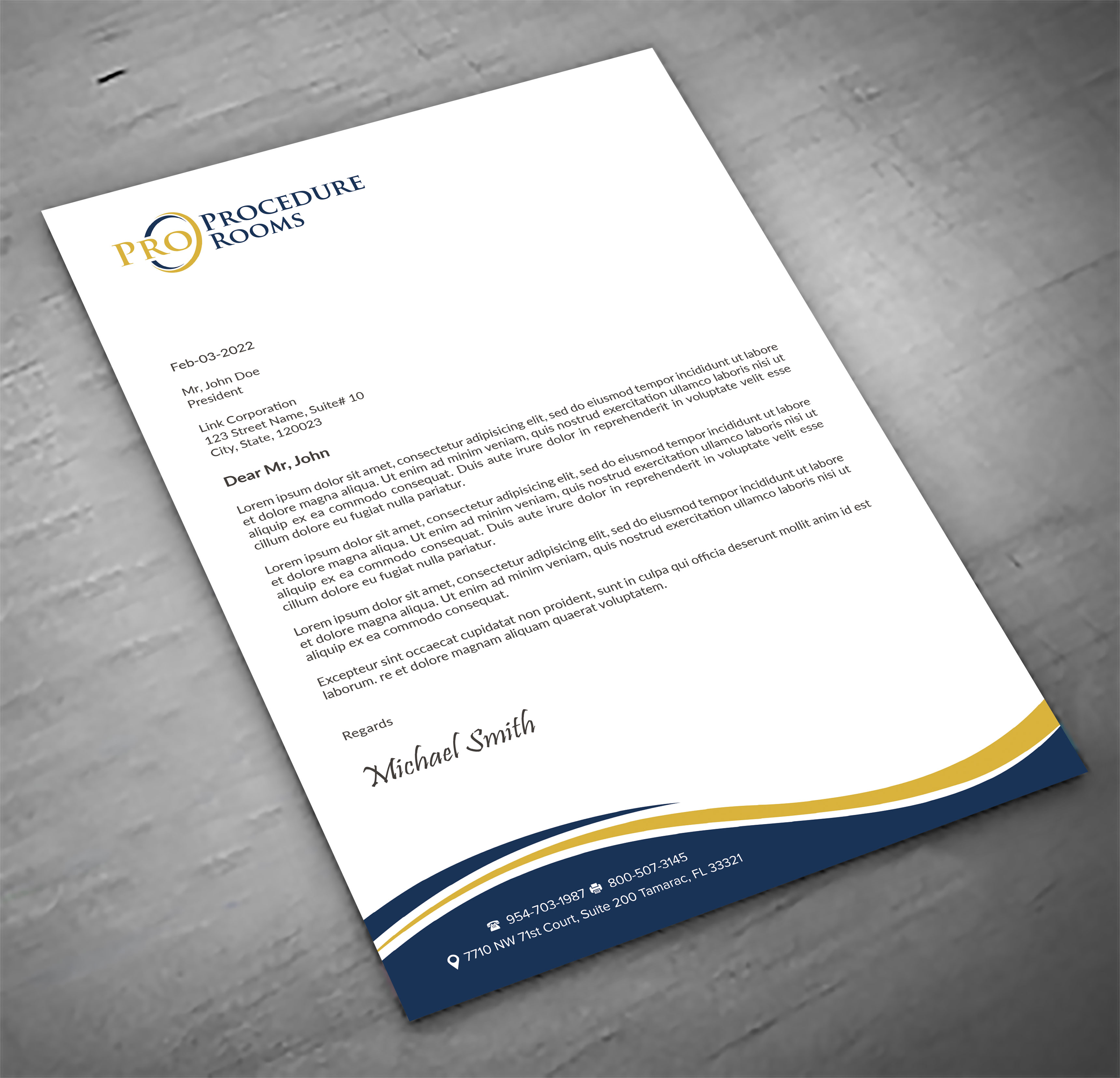Letterhead Design by sadikul islam for this project | Design #33822113