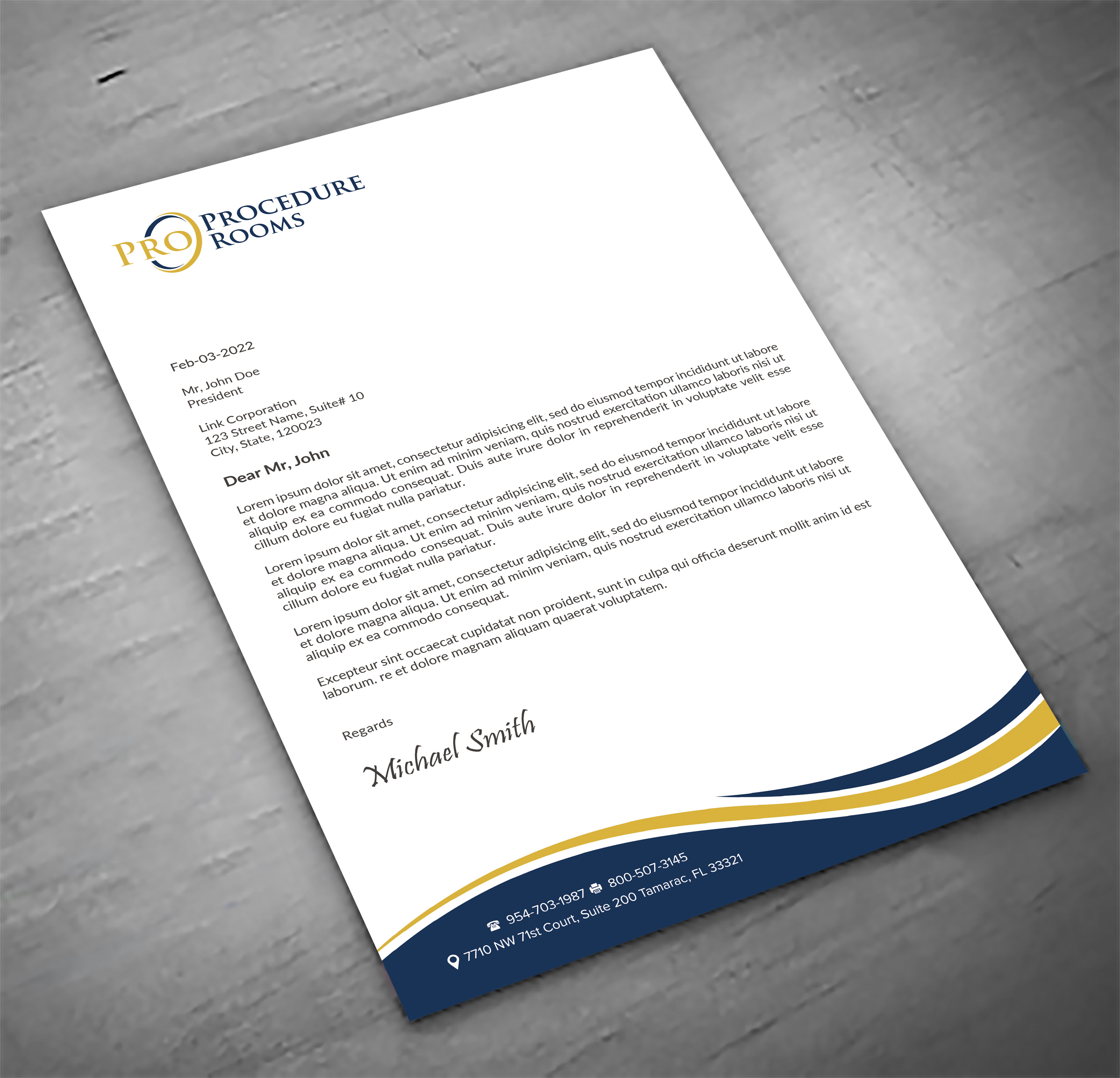 Letterhead Design by sadikul islam for this project | Design #33822115
