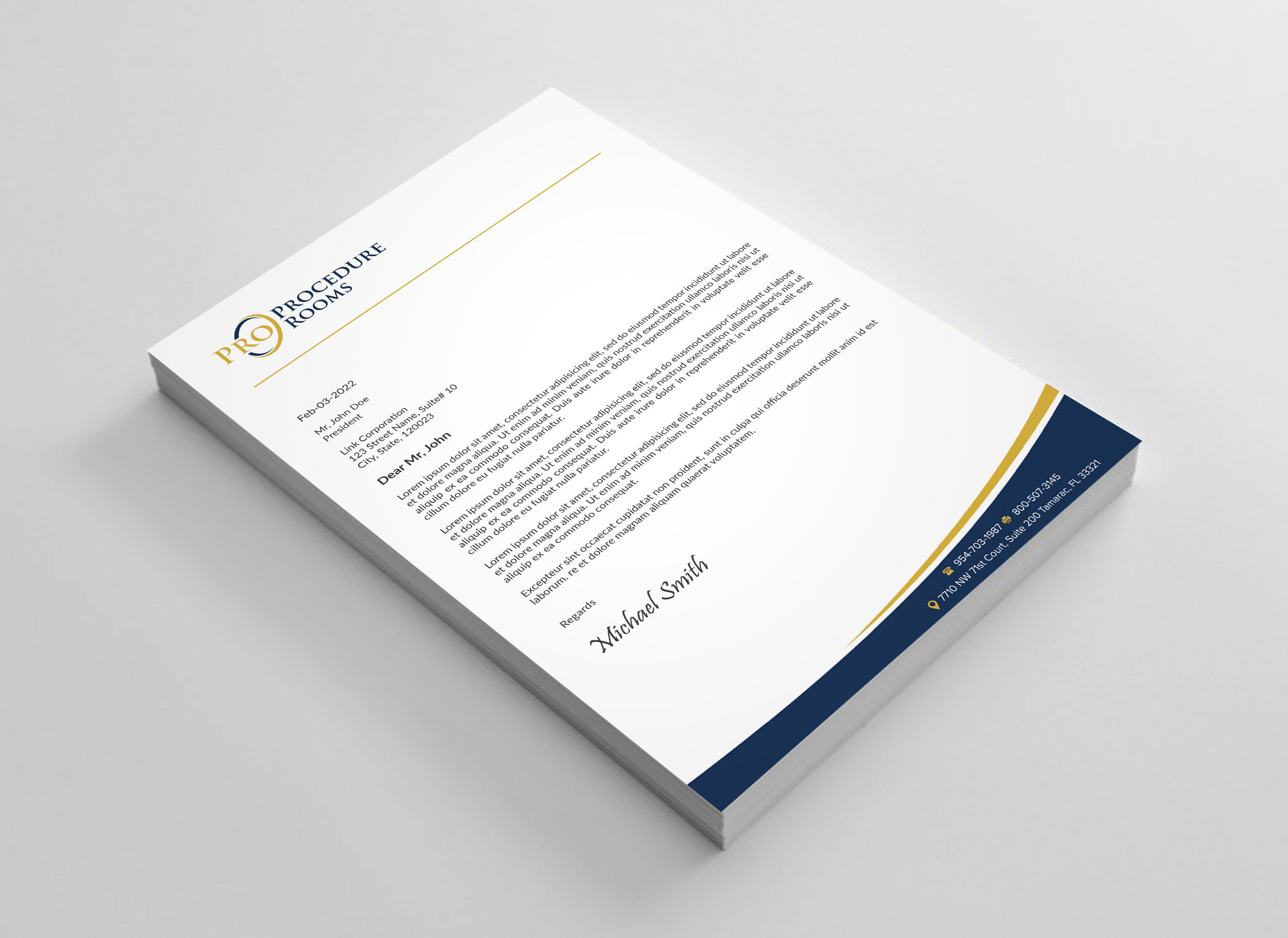 Letterhead Design by sadikul islam for this project | Design #33822120