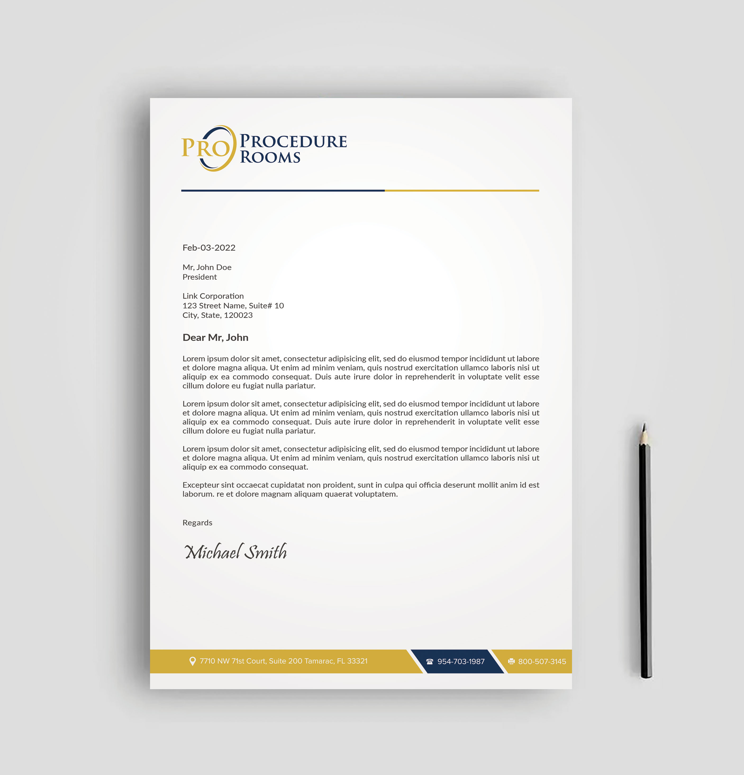 Letterhead Design by sadikul islam for this project | Design #33822230