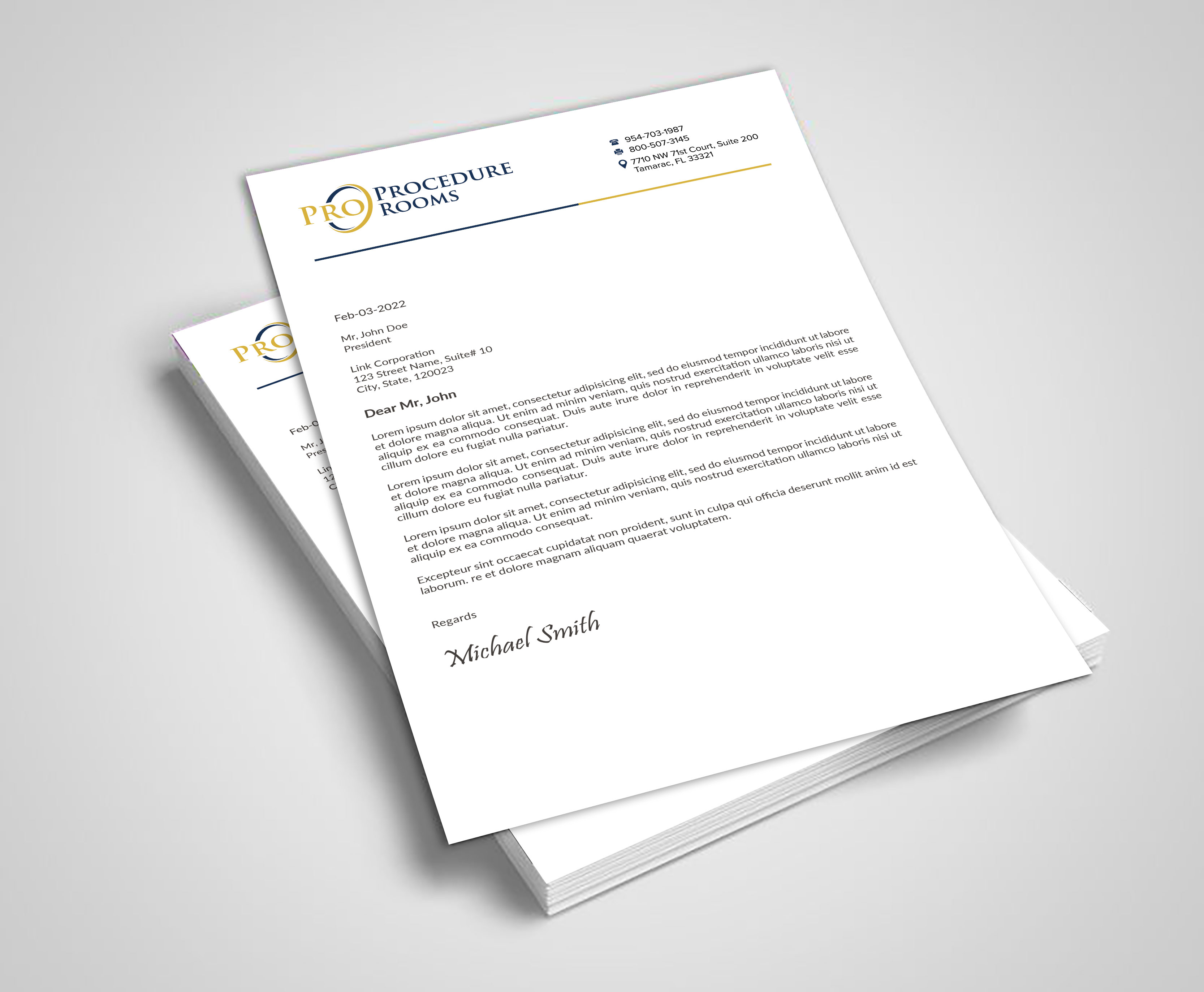 Letterhead Design by sadikul islam for this project | Design #33828342