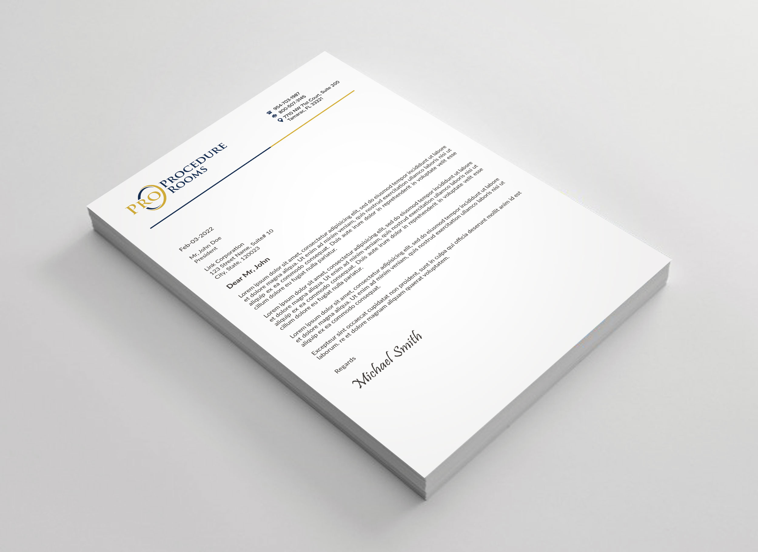 Letterhead Design by sadikul islam for this project | Design #33828343