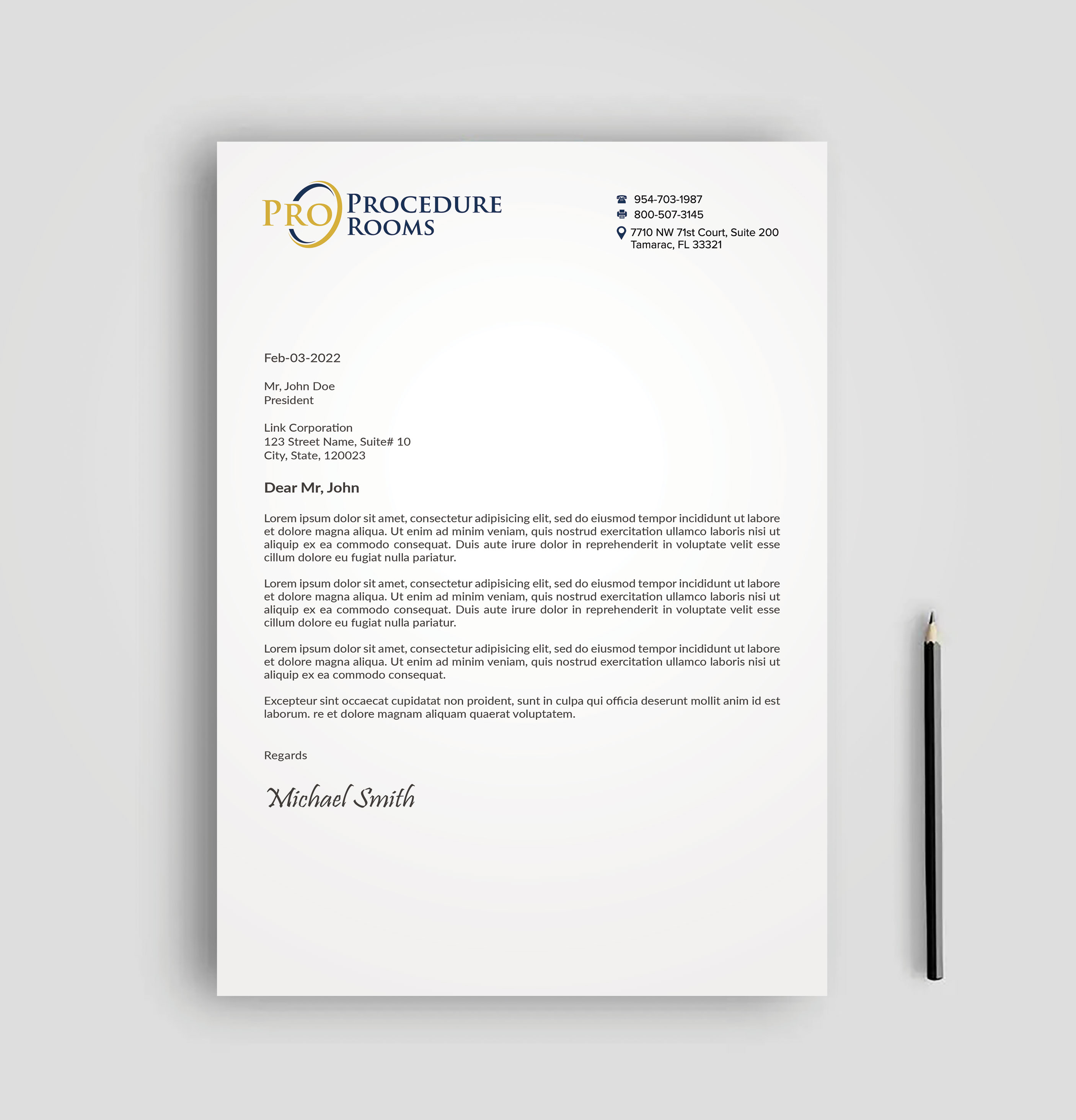 Letterhead Design by sadikul islam for this project | Design #33828344