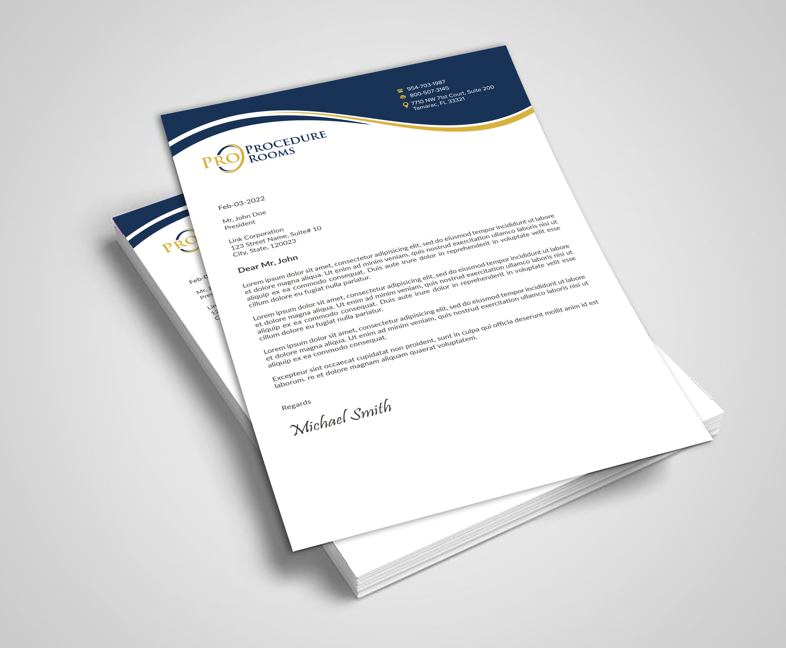 Letterhead Design by sadikul islam for this project | Design #33828349