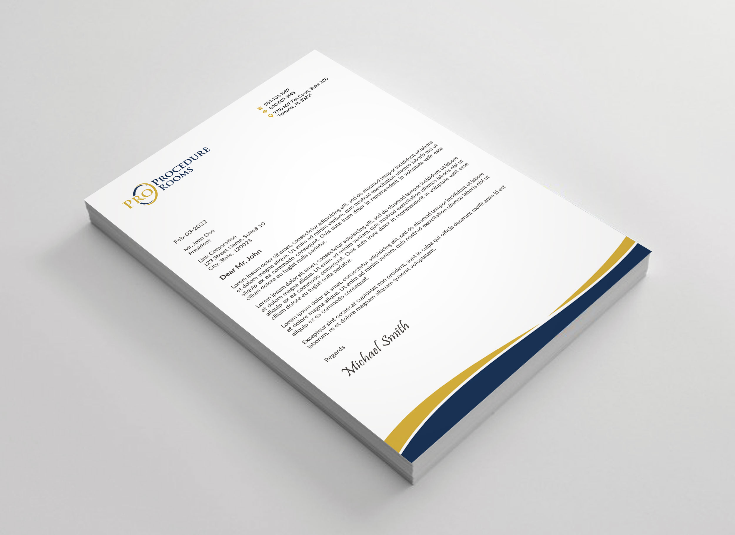 Letterhead Design by sadikul islam for this project | Design #33828498