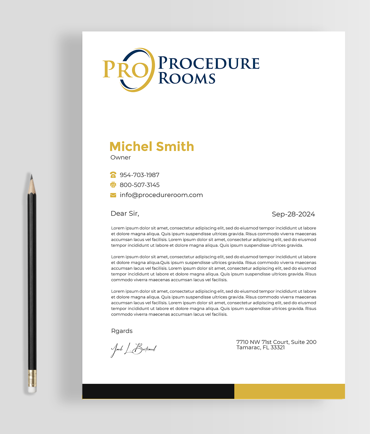 Briefkopf-Design von Graphixpointt für dieses Projekt | Design #33829658