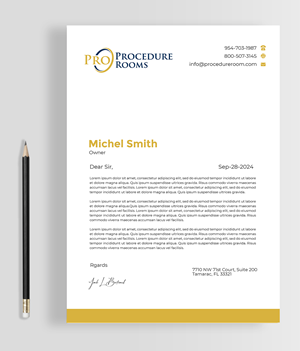 Letterhead Design by Graphixpointt for this project | Design: #33830012