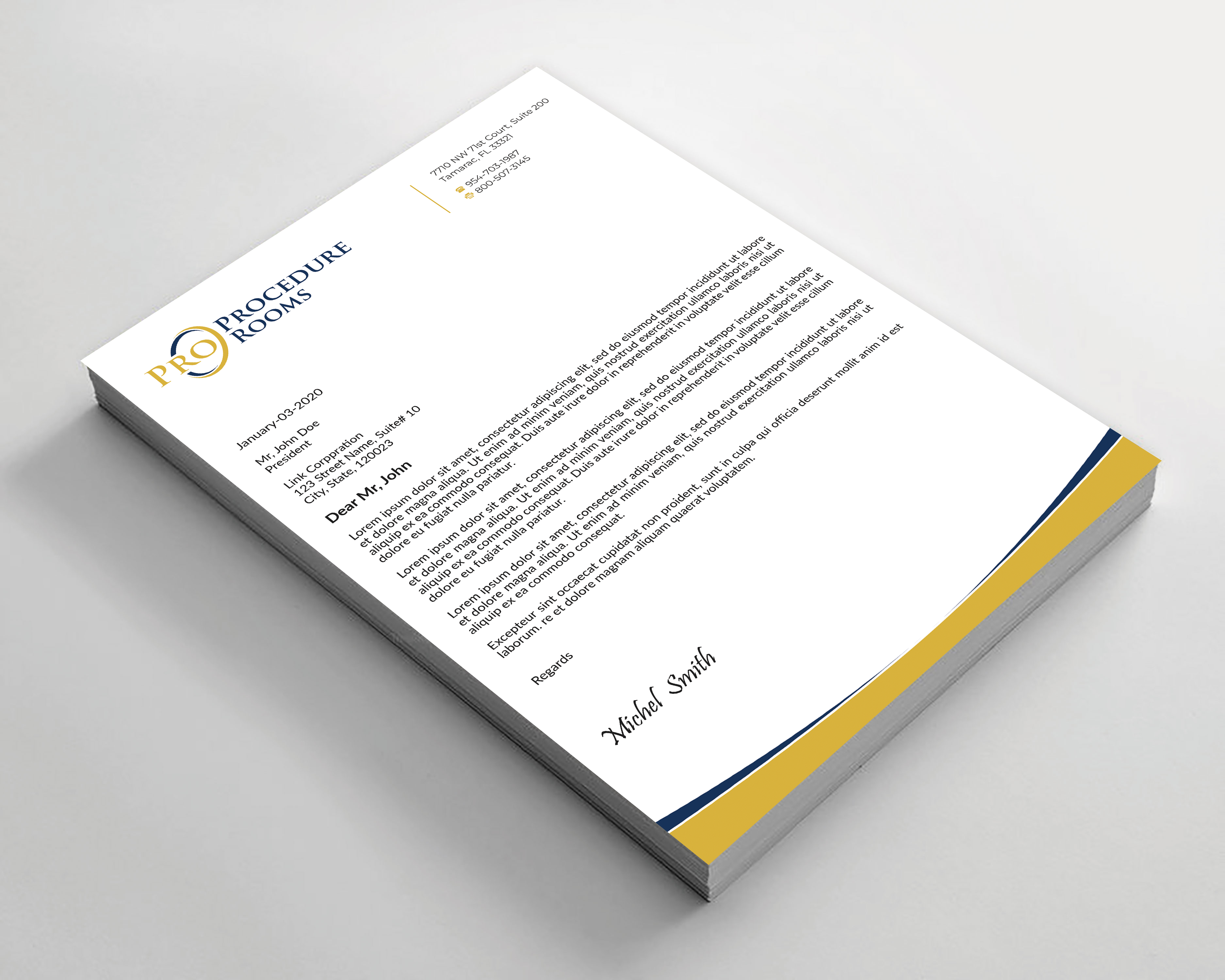 Letterhead Design by Expert Bappy for this project | Design #33819152