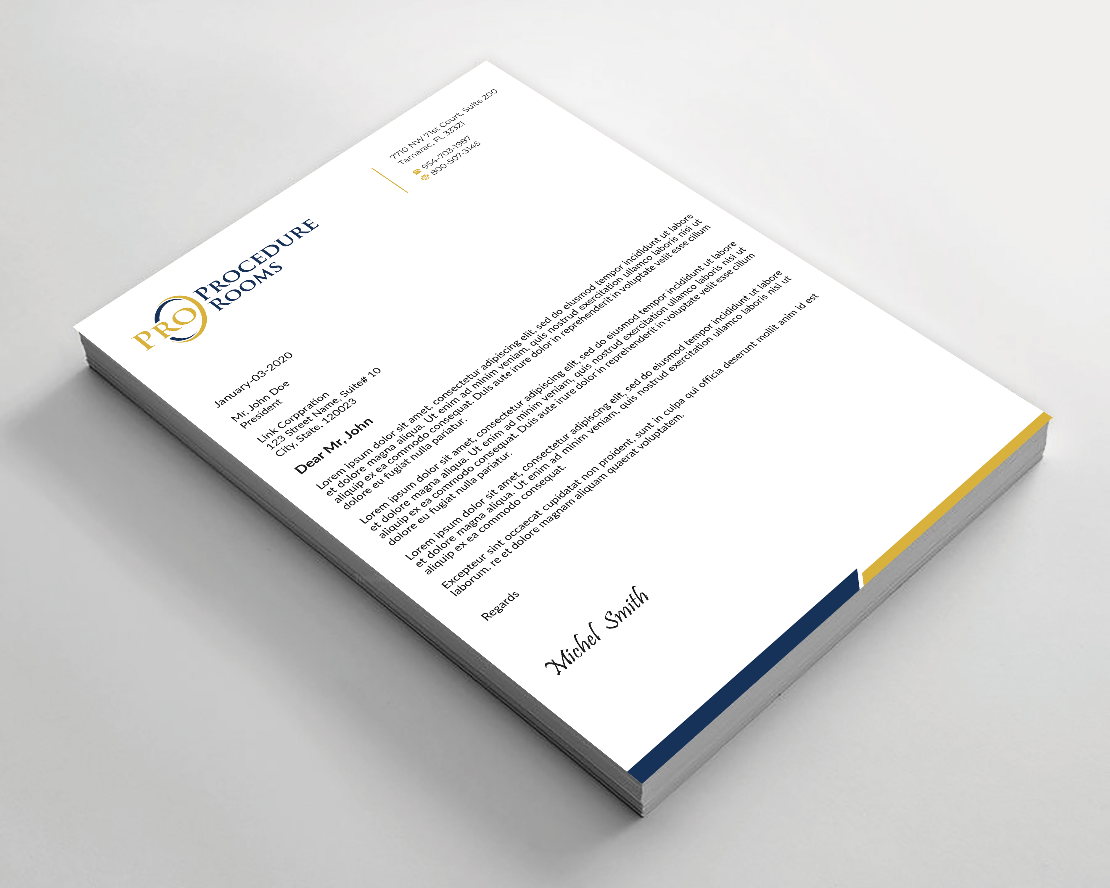 Letterhead Design by Expert Bappy for this project | Design #33819161