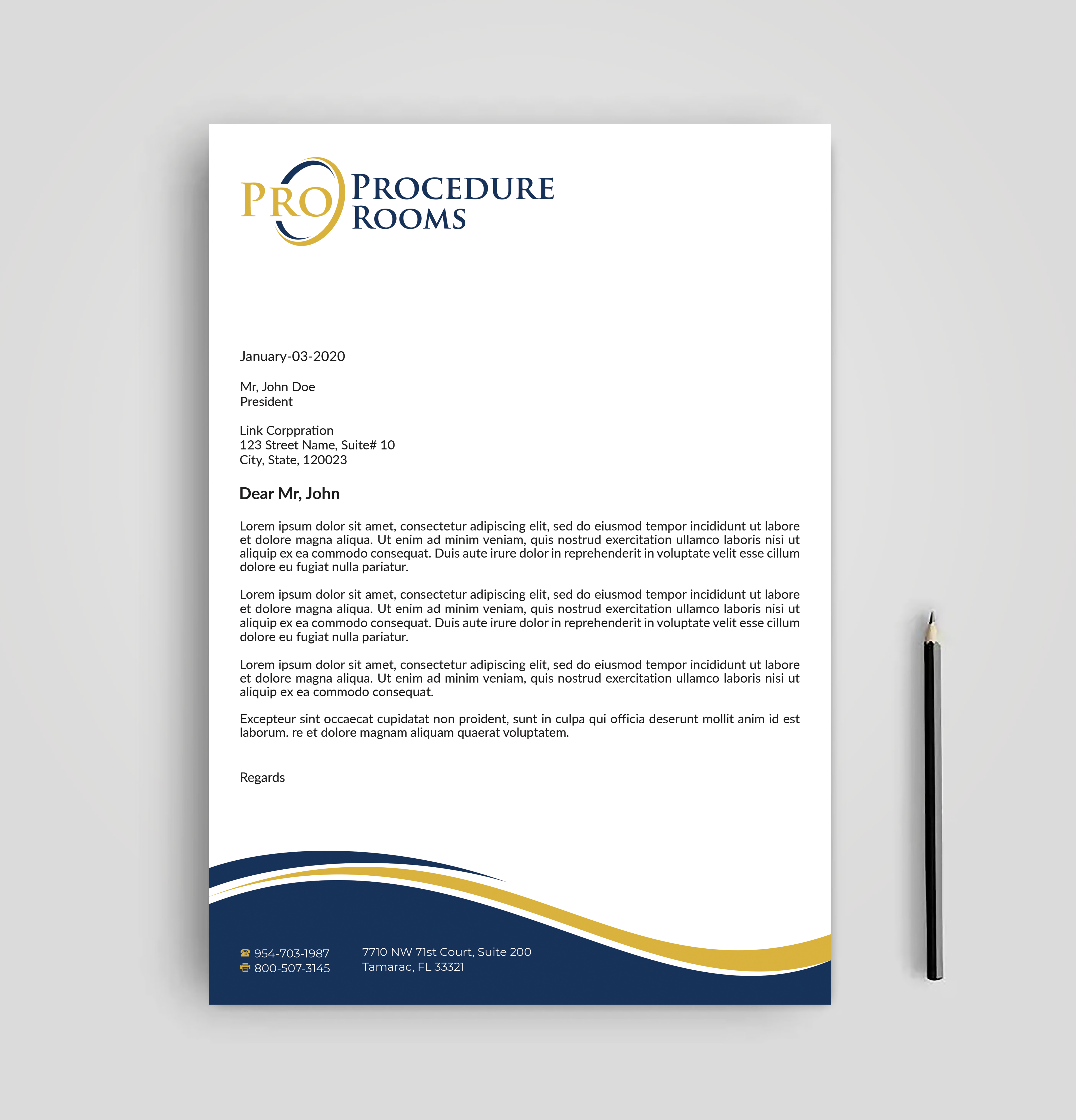 Letterhead Design by Expert Bappy for this project | Design #33823156
