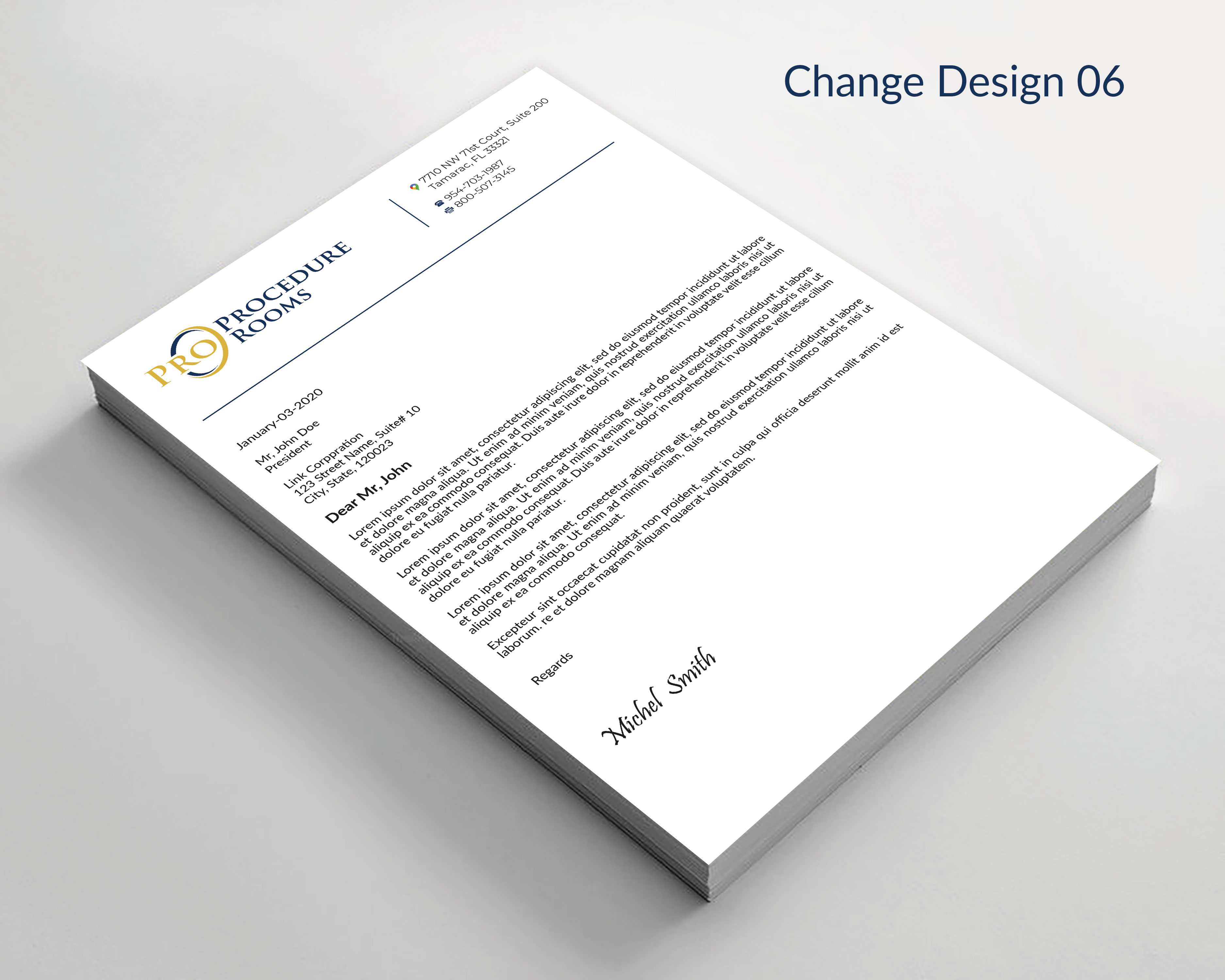 Letterhead Design by Expert Bappy for this project | Design #33830086