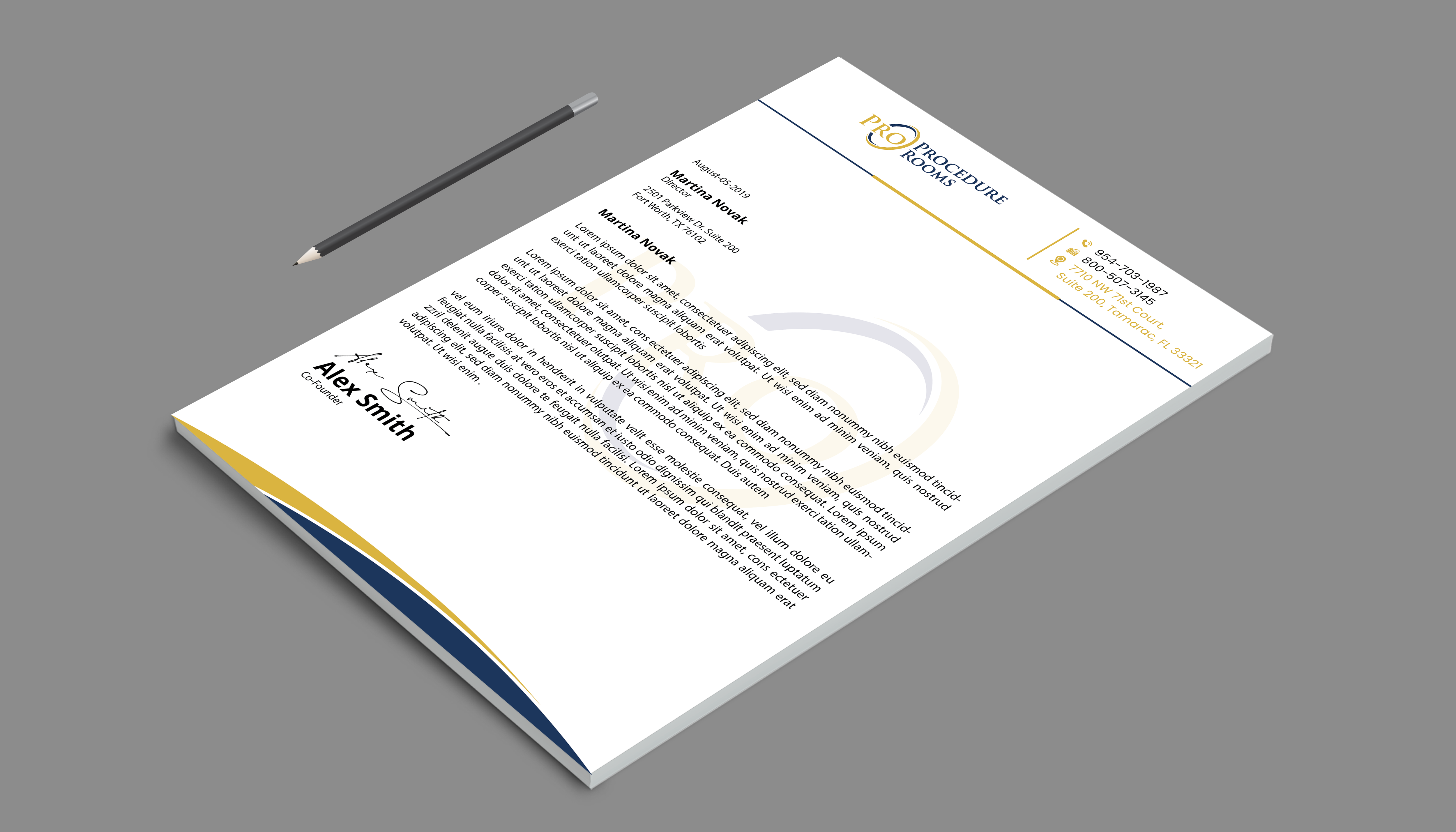 Letterhead Design by DesignerShahadat for this project | Design #33821515