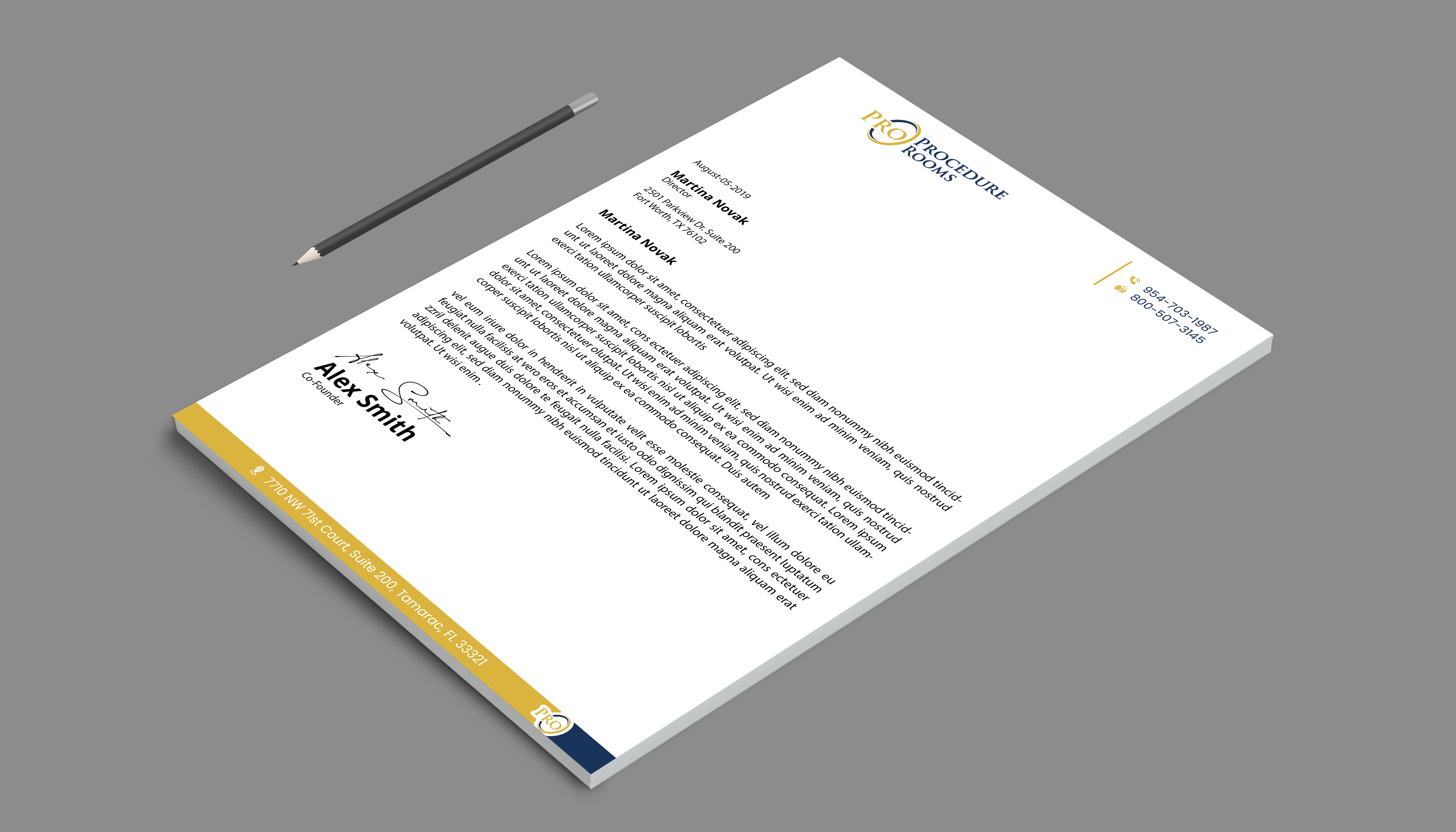 Briefkopf-Design von DesignerShahadat für dieses Projekt | Design #33825407