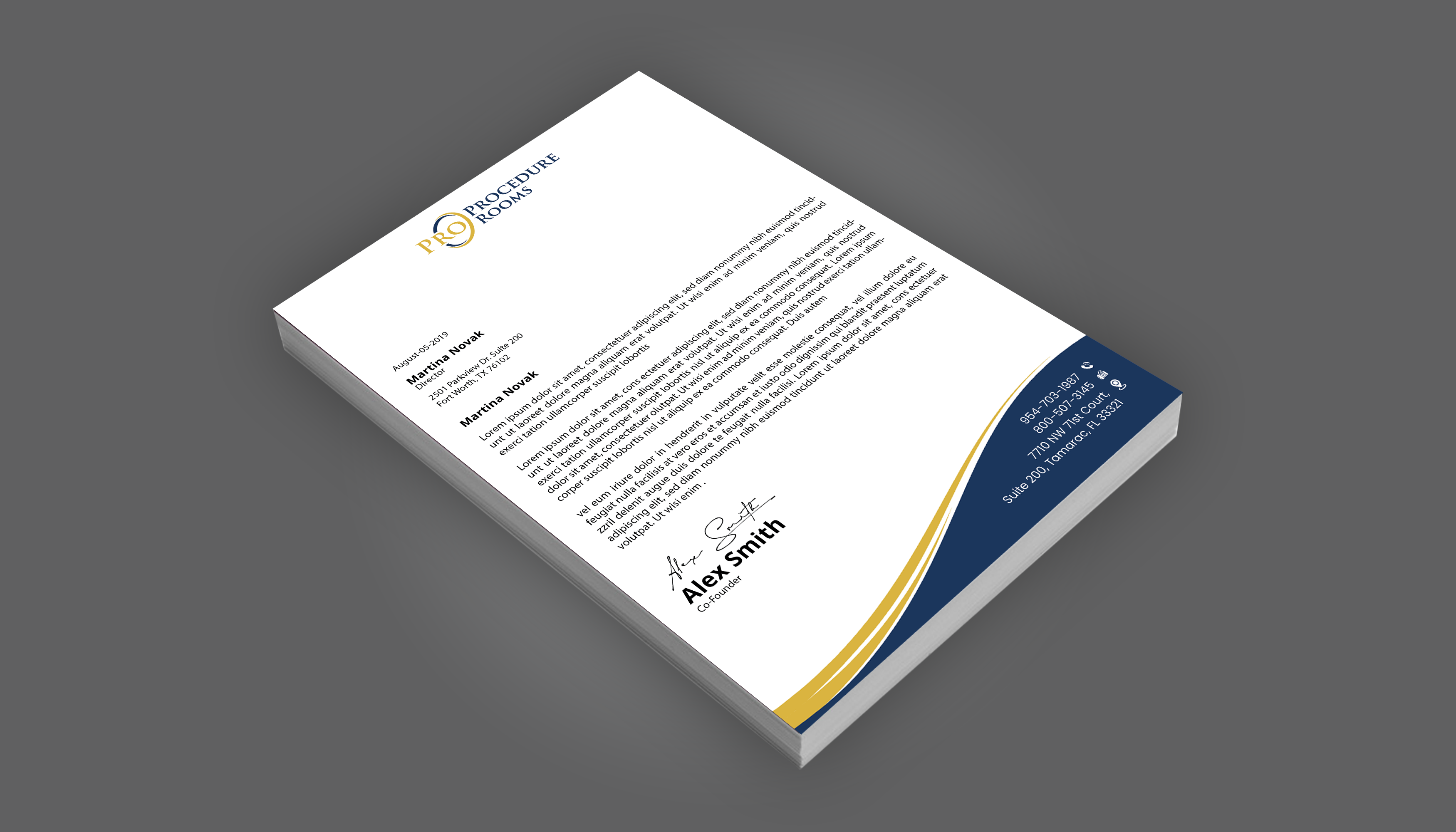 Briefkopf-Design von DesignerShahadat für dieses Projekt | Design #33825481