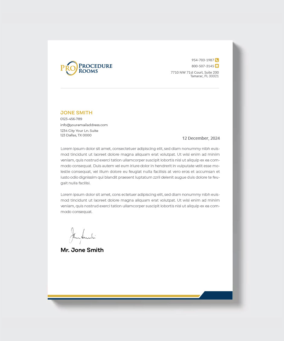 Letterhead Design by artbitin for this project | Design #33820147